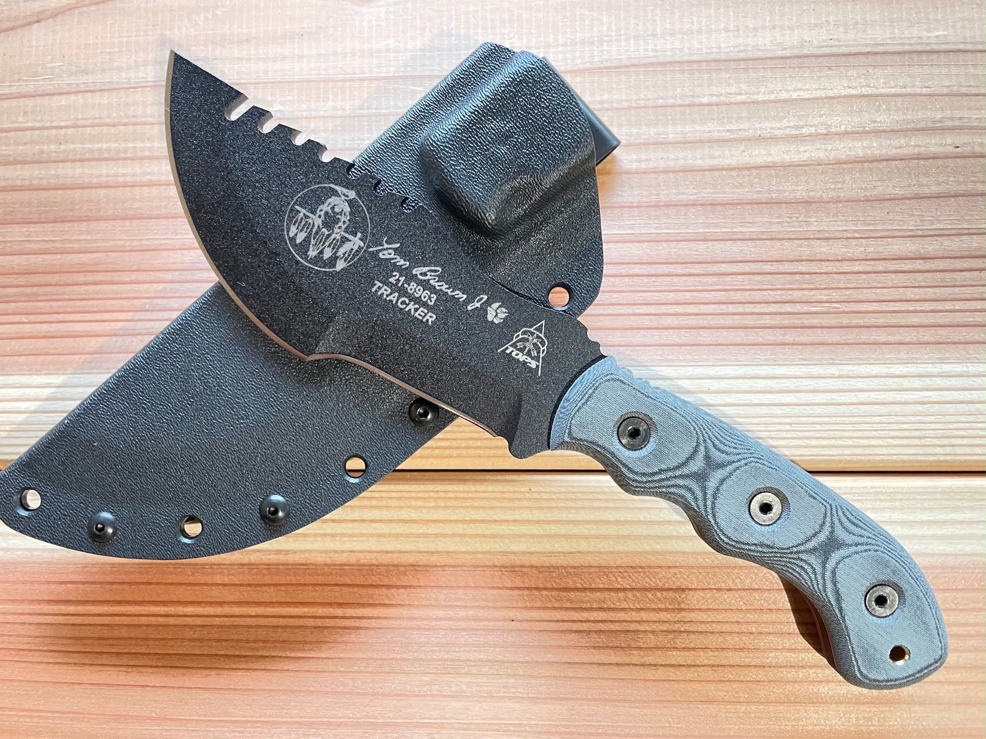 トムブラウン トラッカー T2 トップスナイフ Tom Brown Tracker T2