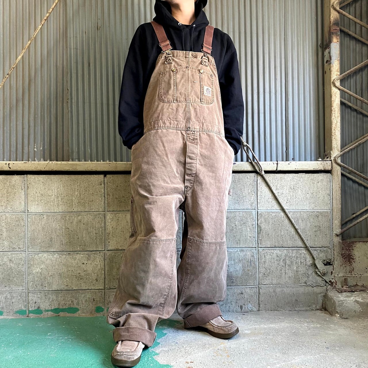 90年代 USA製 Carhartt カーハート ダック地 オーバーオール