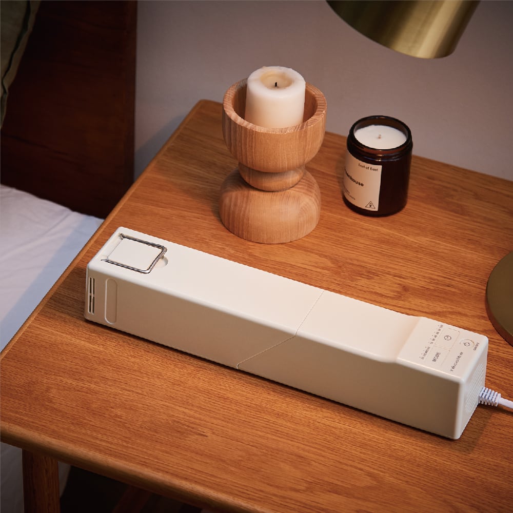 レコルト スティックふとんドライヤー/ ナチュラルホワイト RFK-1(W