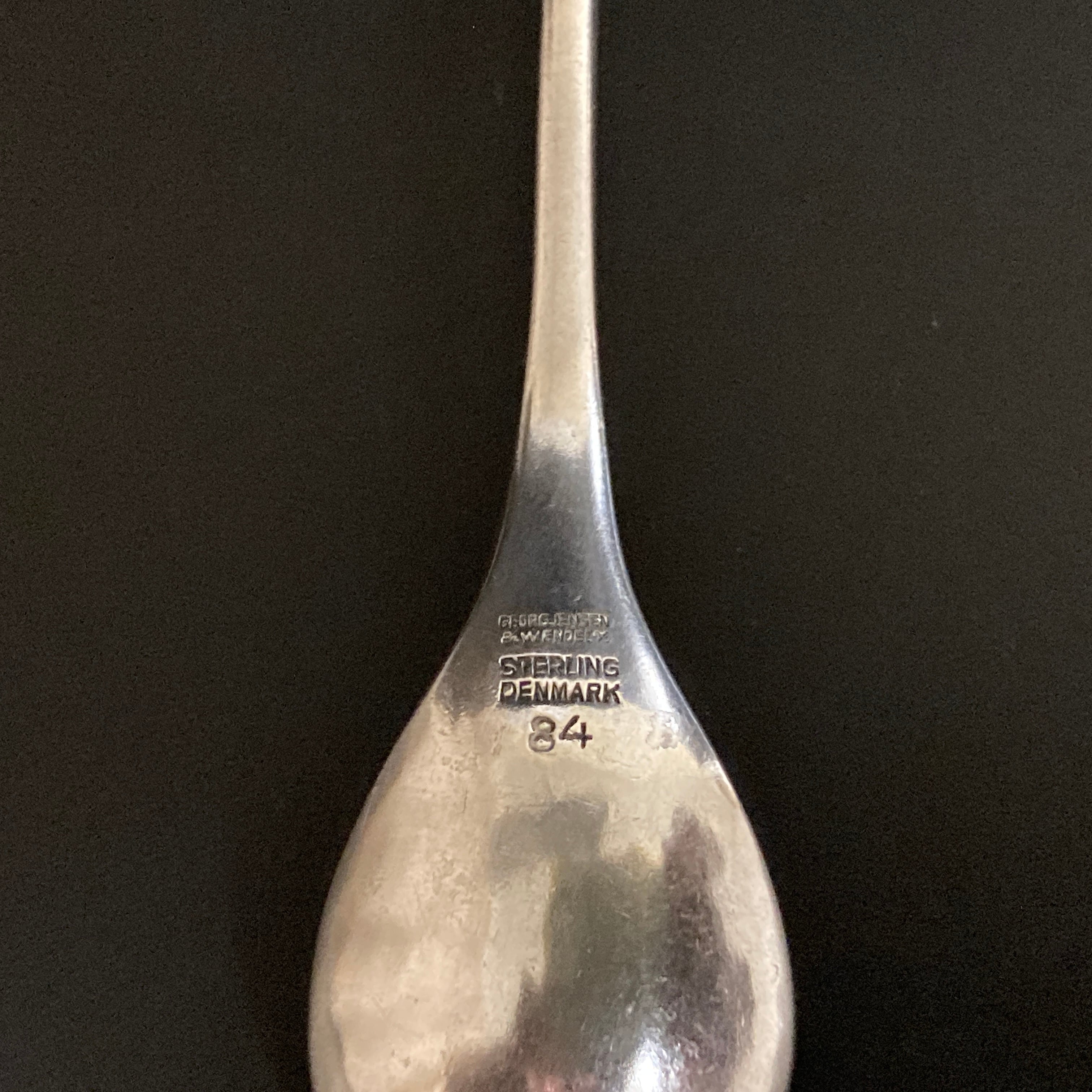 ジョージ・ジェンセン ブロッサム コーヒー モカ デミタス スプーン