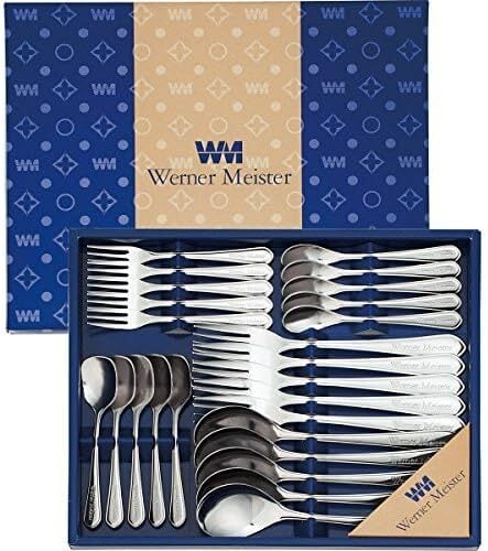 ウェルナーマイスター テーブル25本セット ディナーカトラリー25点