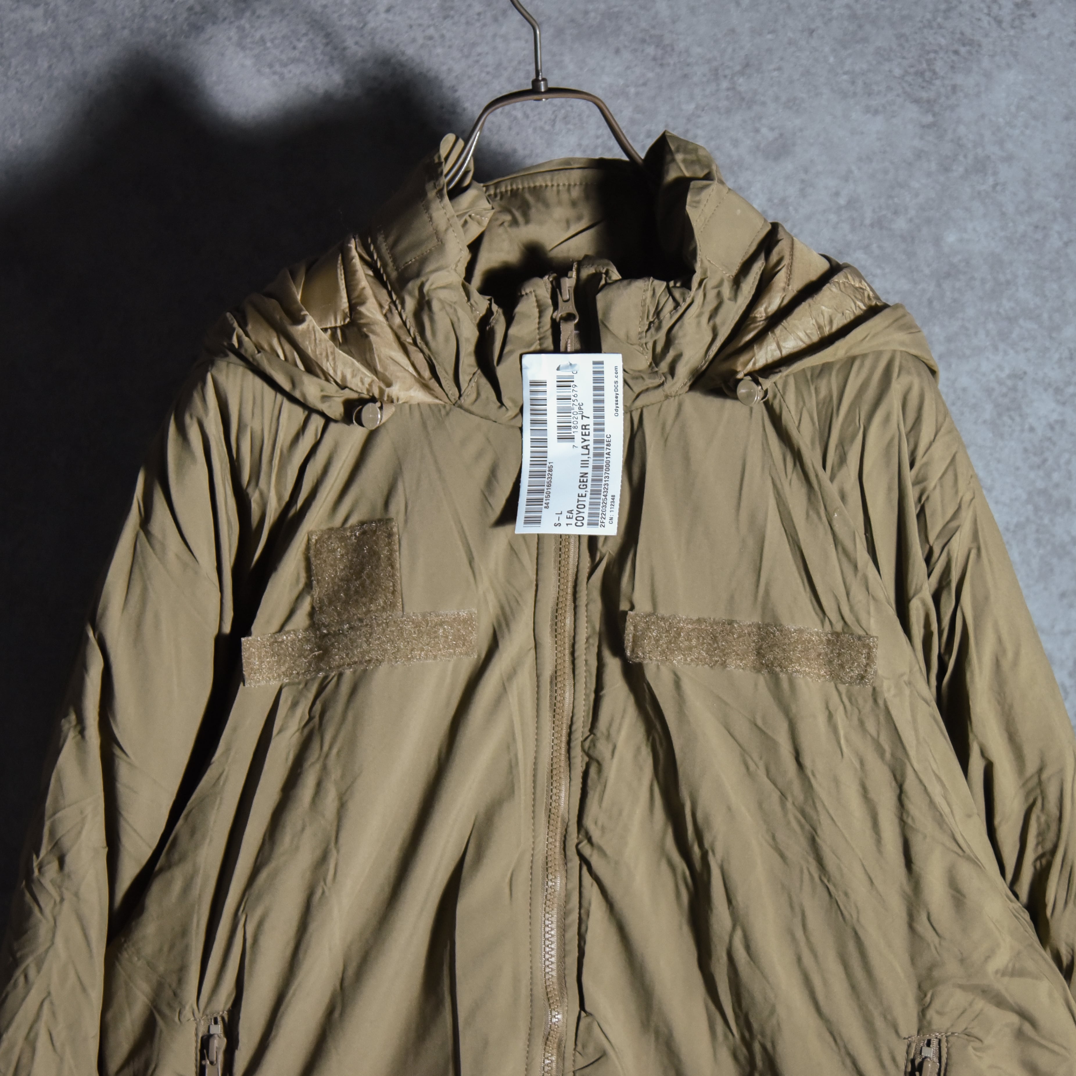 DEADSTOCK】US Army ECWCS Level7 Jacket Gen3 TENNIER INDUSTRIES社製