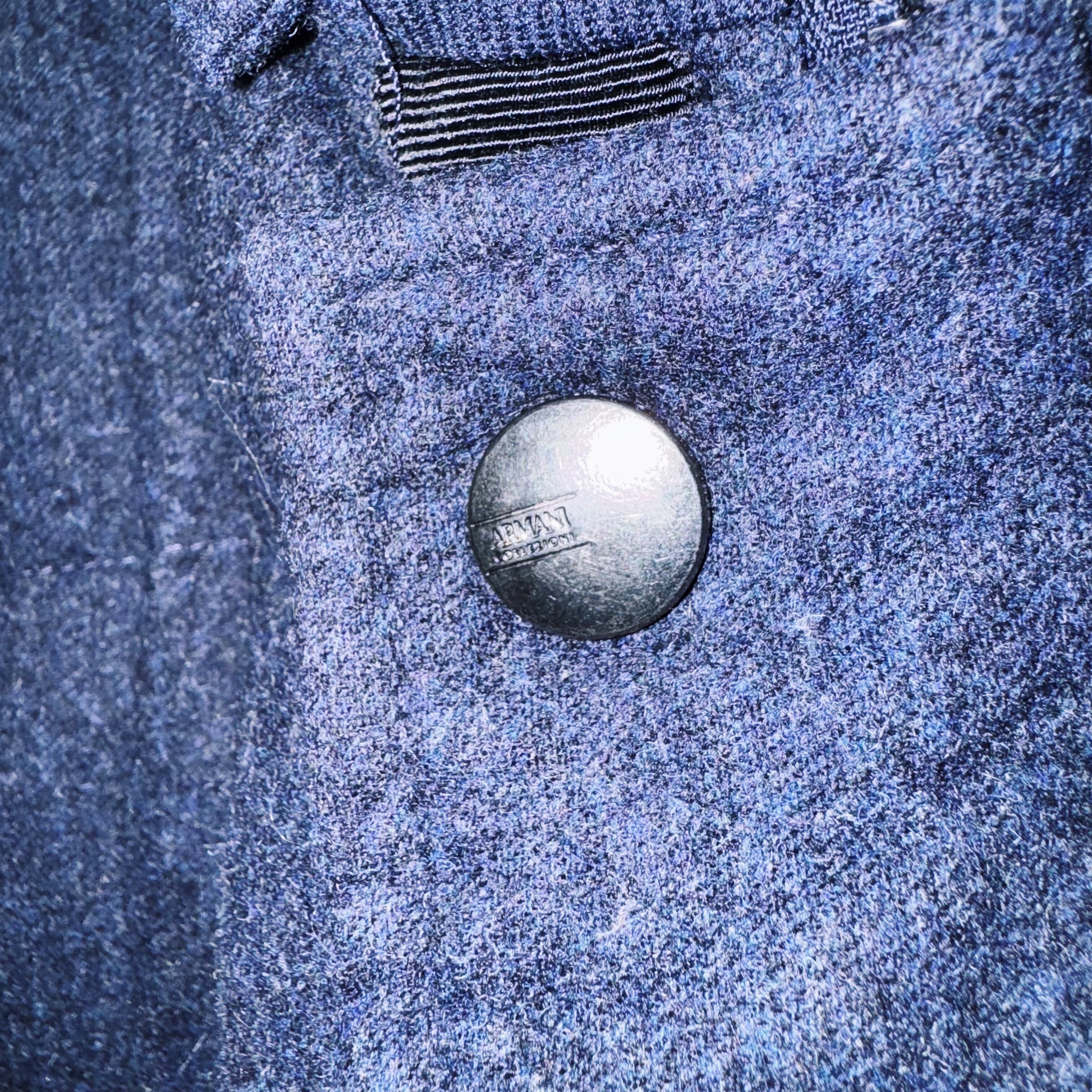 ARMANI COLLEZIONI”stand neck double zip design down jacket | ayne