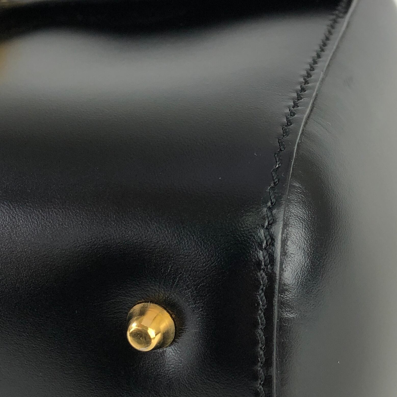 LOEWE ロエベ アナグラム レザー バニティ ミニバッグ トップハンドル