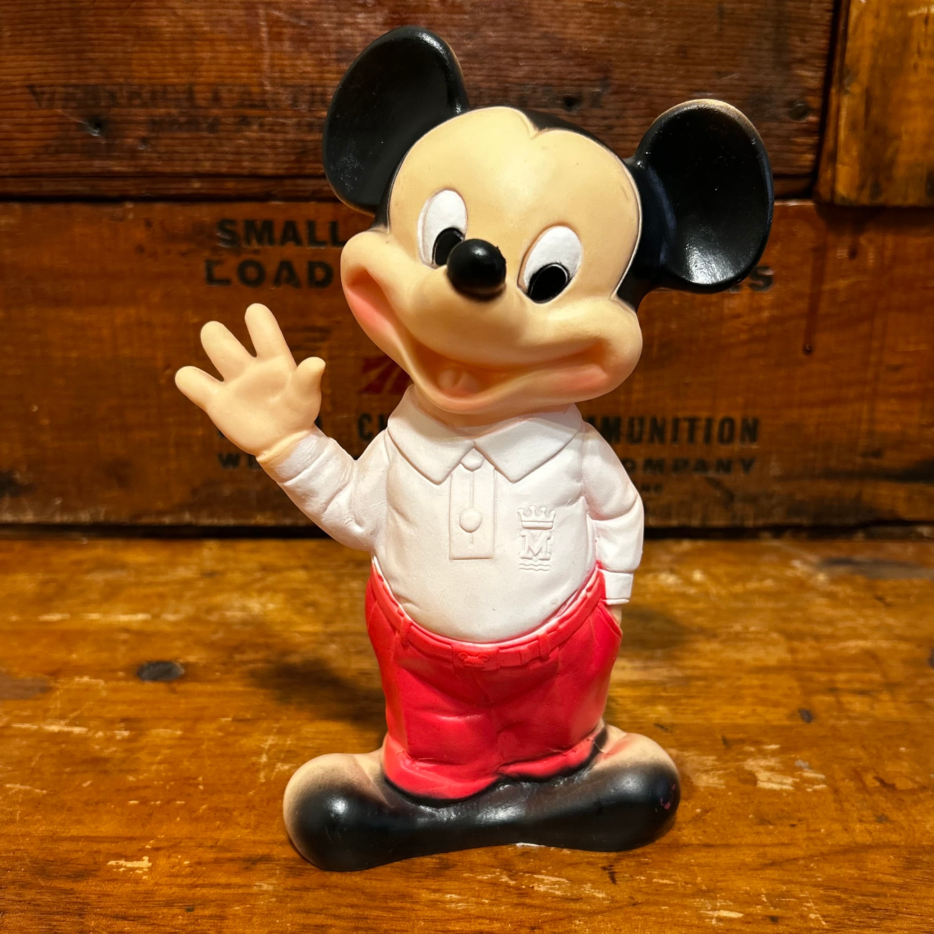 ディズニー ミッキーマウス ラバードール スクイーズ プレイベイビー