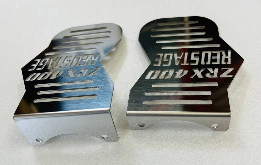 オリジナル キャブカバー ZRX400用 (鏡面ステンレス製) ZRX400