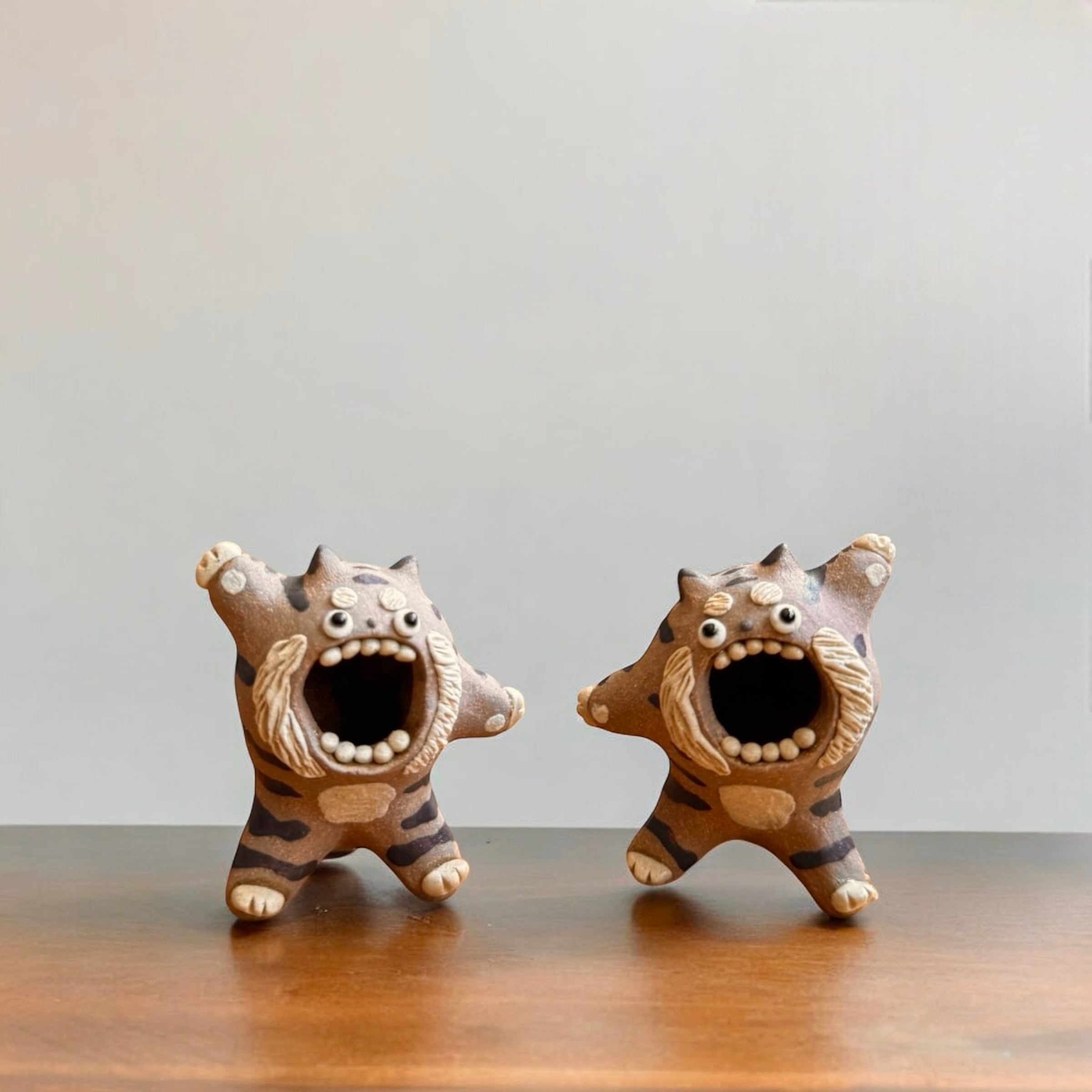 陶器 オブジェ 「宇宙の果実2」 作家物 傷無し サインあり 陶器