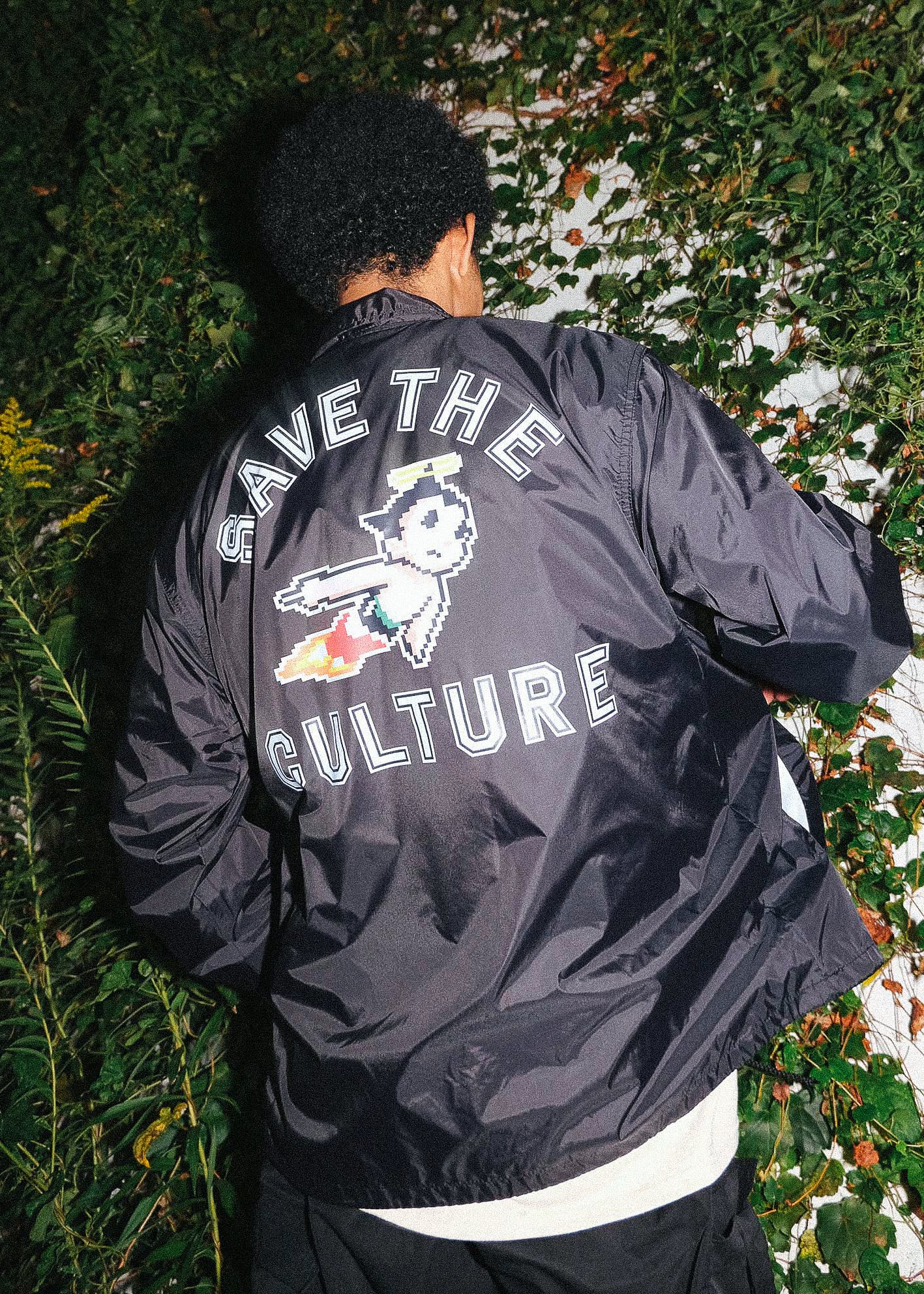 SAVE THE CULTURE (ARCH) Coach JKT【ナイロンコーチジャケット