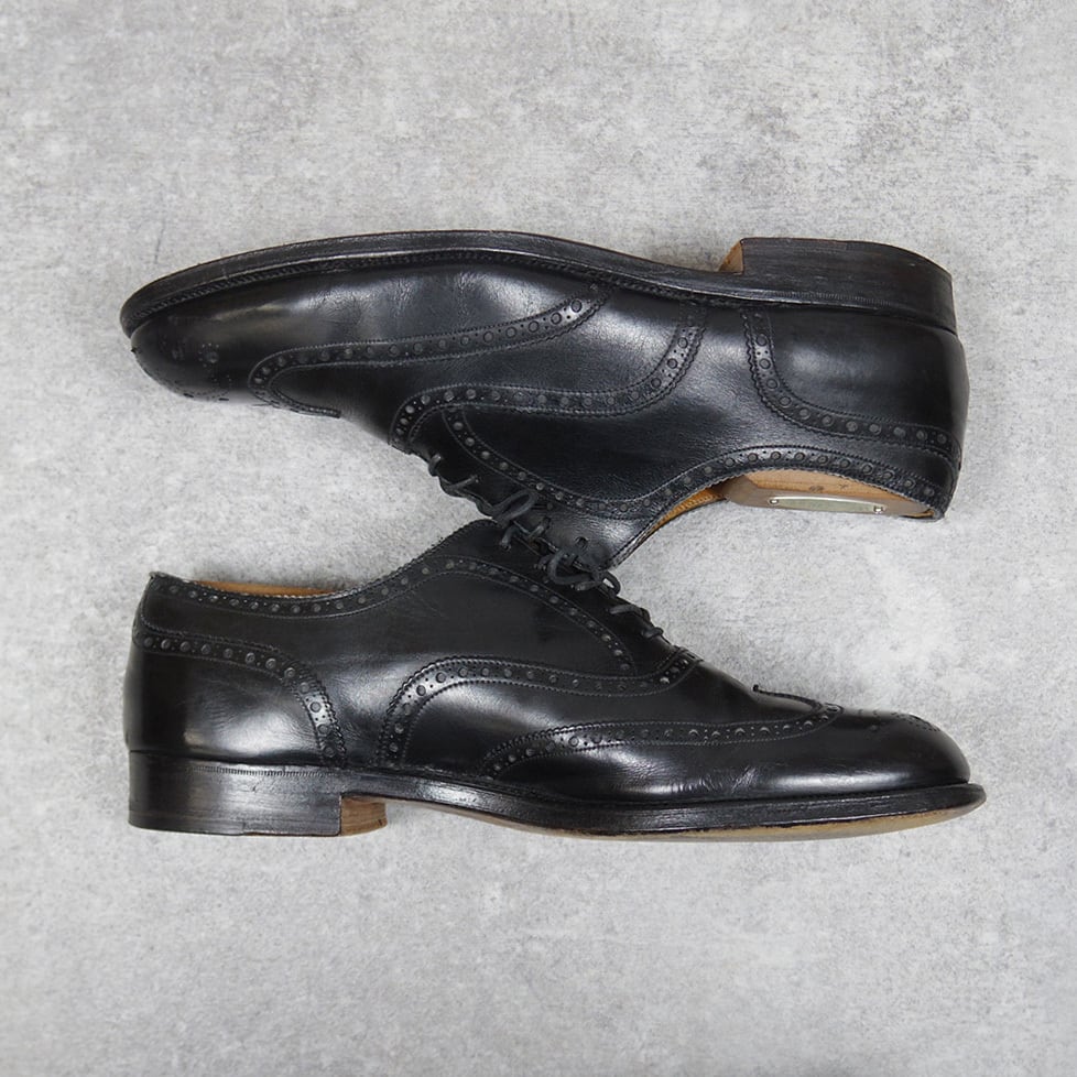 60s~70s 27.5cm Alan McAfee アランマカフィー ウィングチップ 革靴