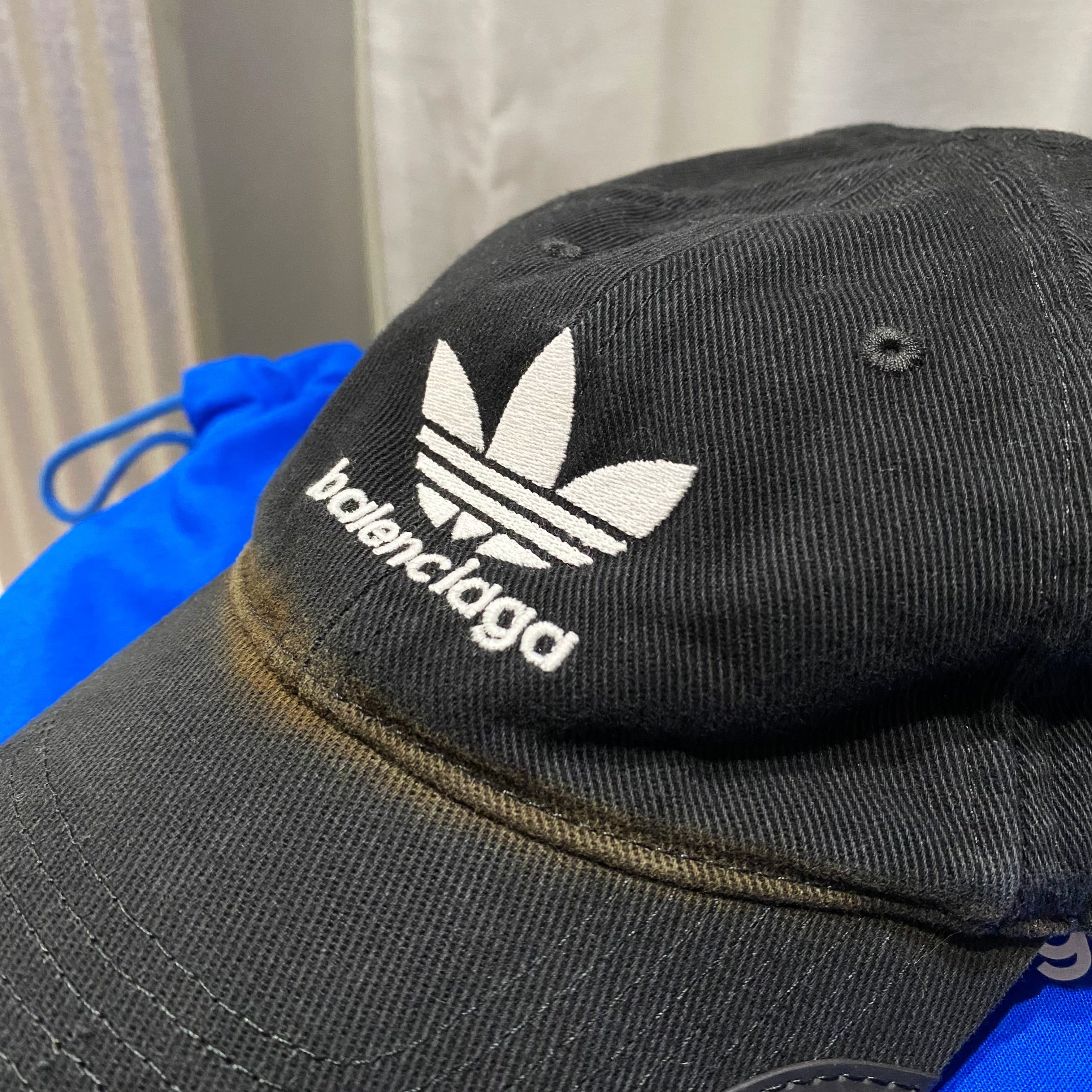 BALENCIAGA×adidas バレンシアガ アディダス ロゴ コラボキャップ