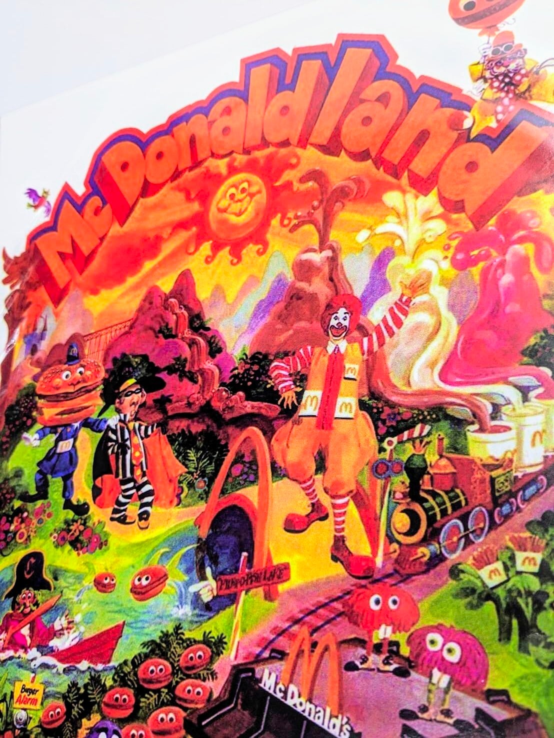☆ちょうどいいB4ポスター32【 マクドナルド McDonadLand マクドナルド