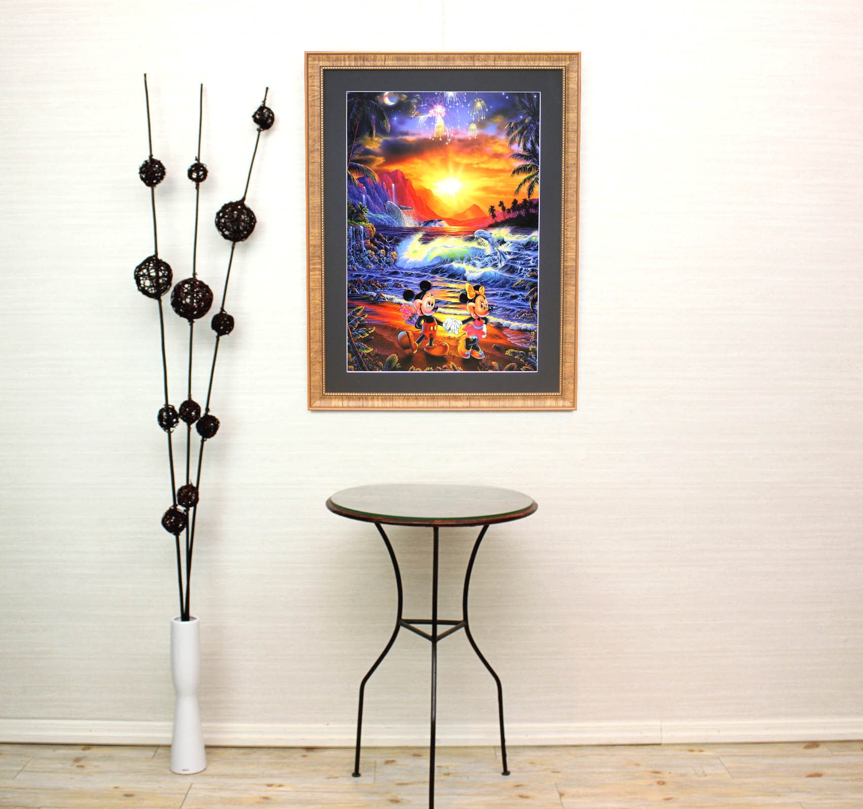 ラッセン&ディズニー ミッキー&ミニー マリンアート「シーサイド