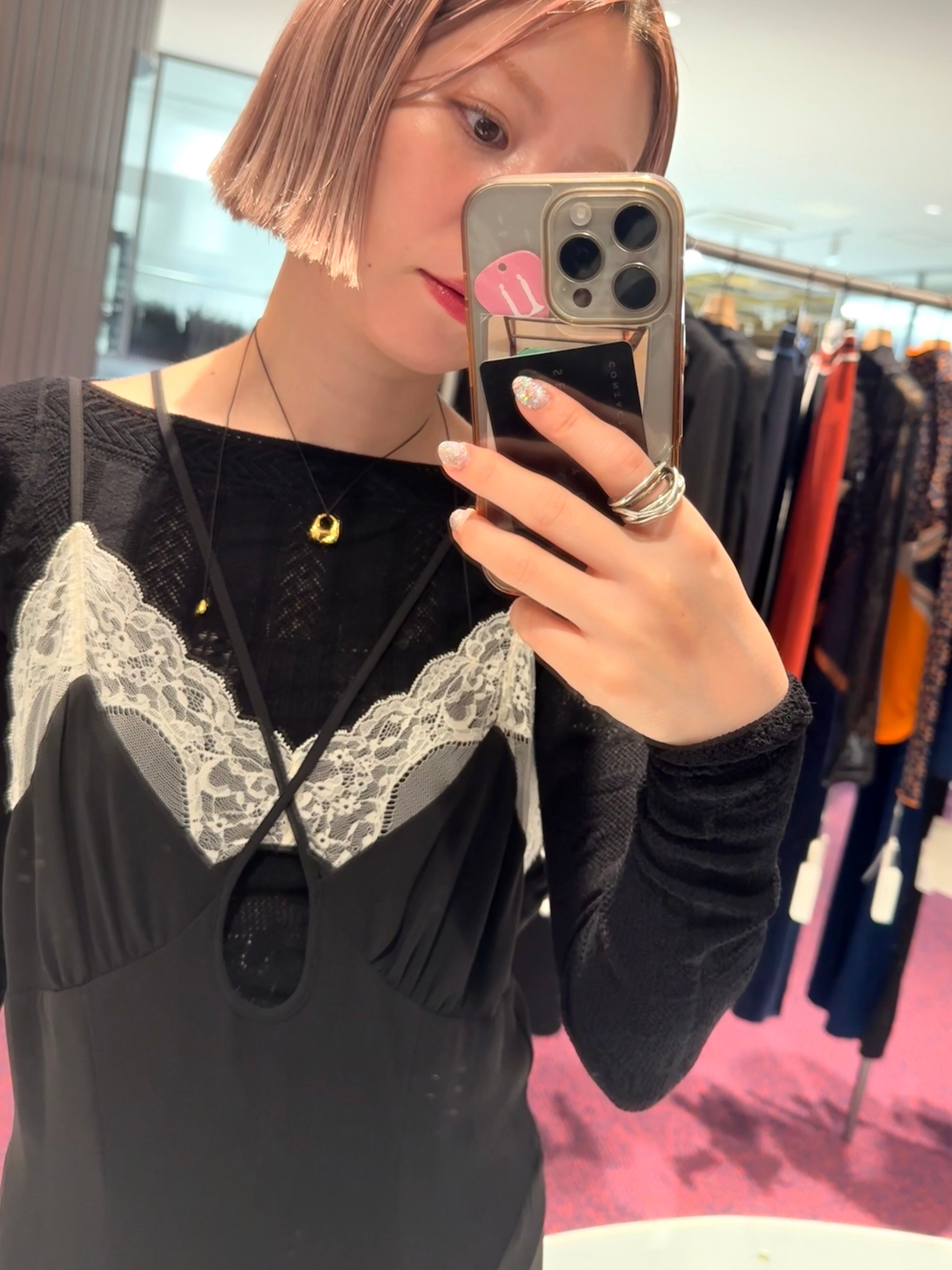 25AW】FETICO フェティコ / CREPE SLIP DRESS / キャミソール