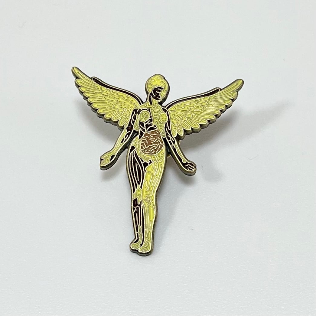 NIRVANA ピンバッジ ピンズ ブローチ ニルヴァーナ PINS IN UTERO