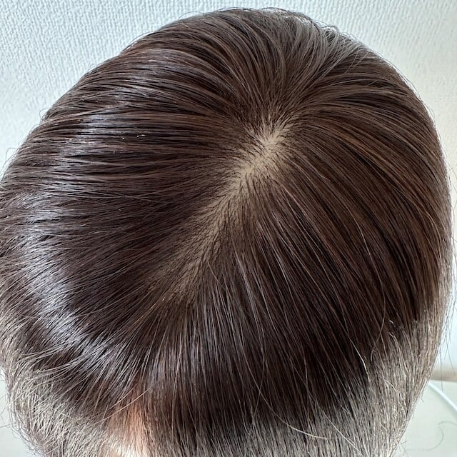 3Dウィッグ 未カット 30cm ナチュラルブラウン系 百合子ウィッグレミー