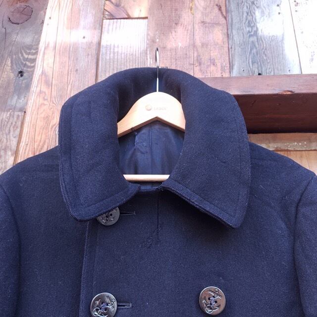 1940s US NAVY PEA COAT / 40年代 USN 10ボタン ピーコート