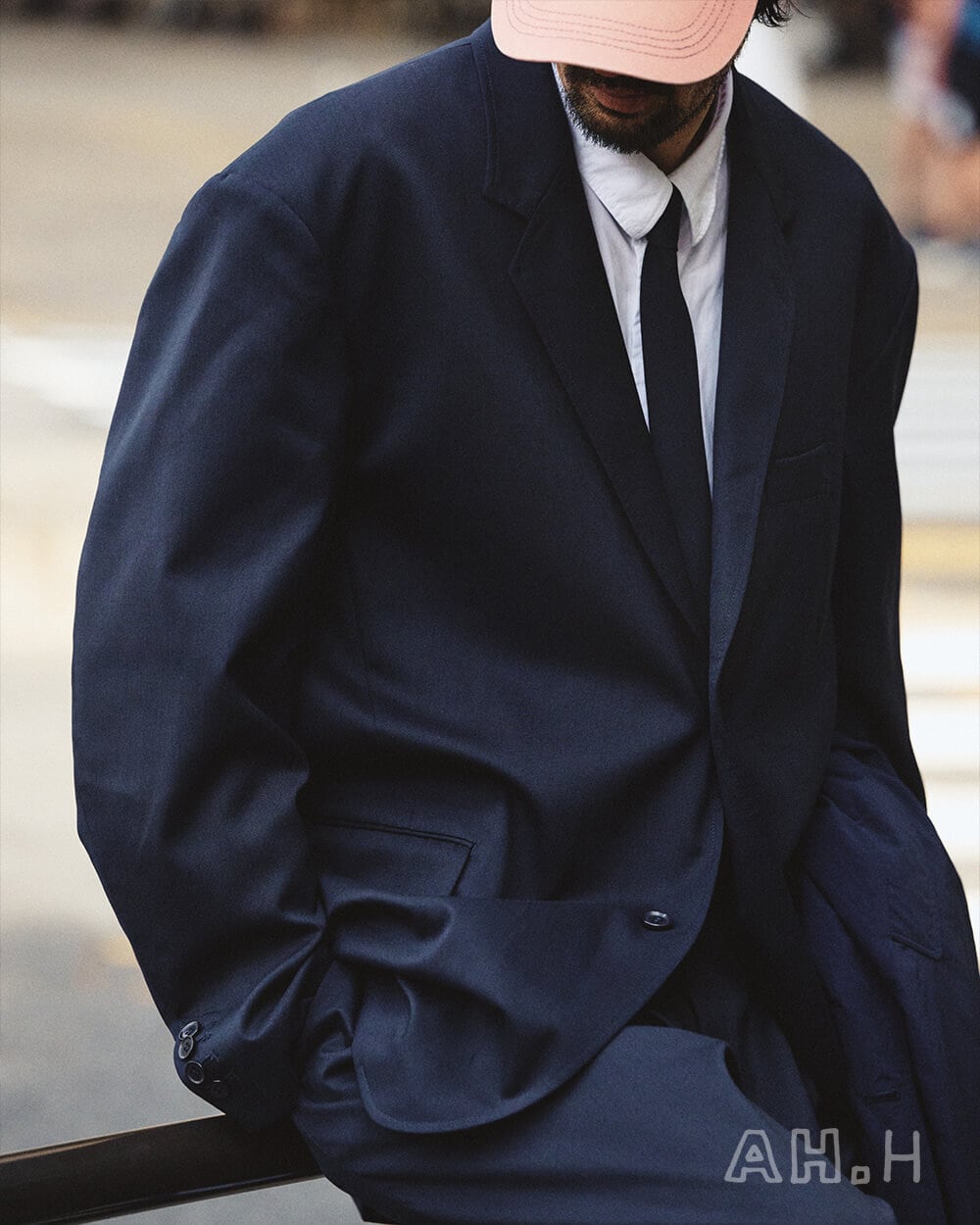 SEPARATE BATH & TOILET+A.H〉SUITS SET 「NAVY」 | AH.H ONLINE STORE