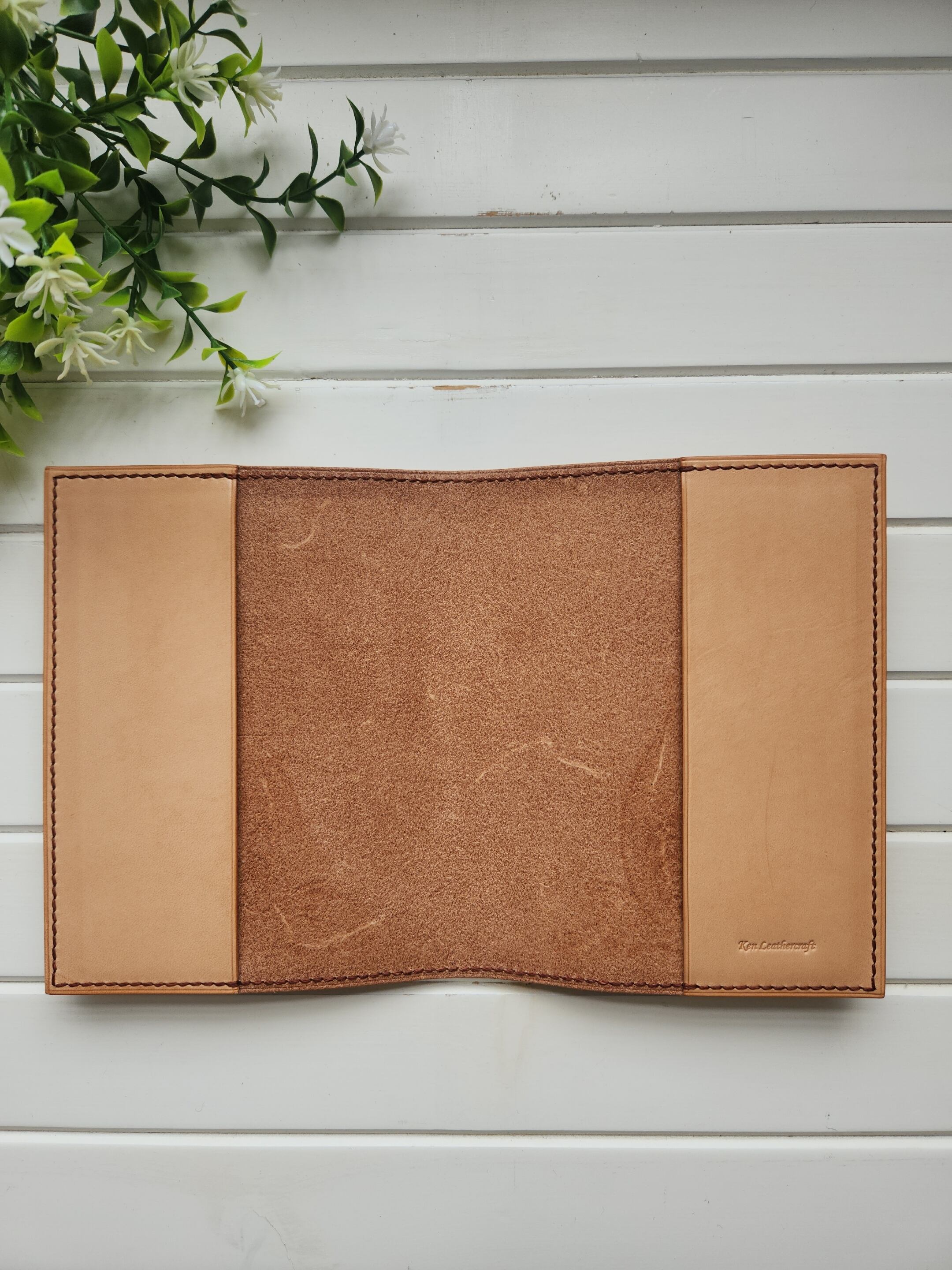 カービングブックカバー 2 ,(カービング,Br) | Ken Leathercraft