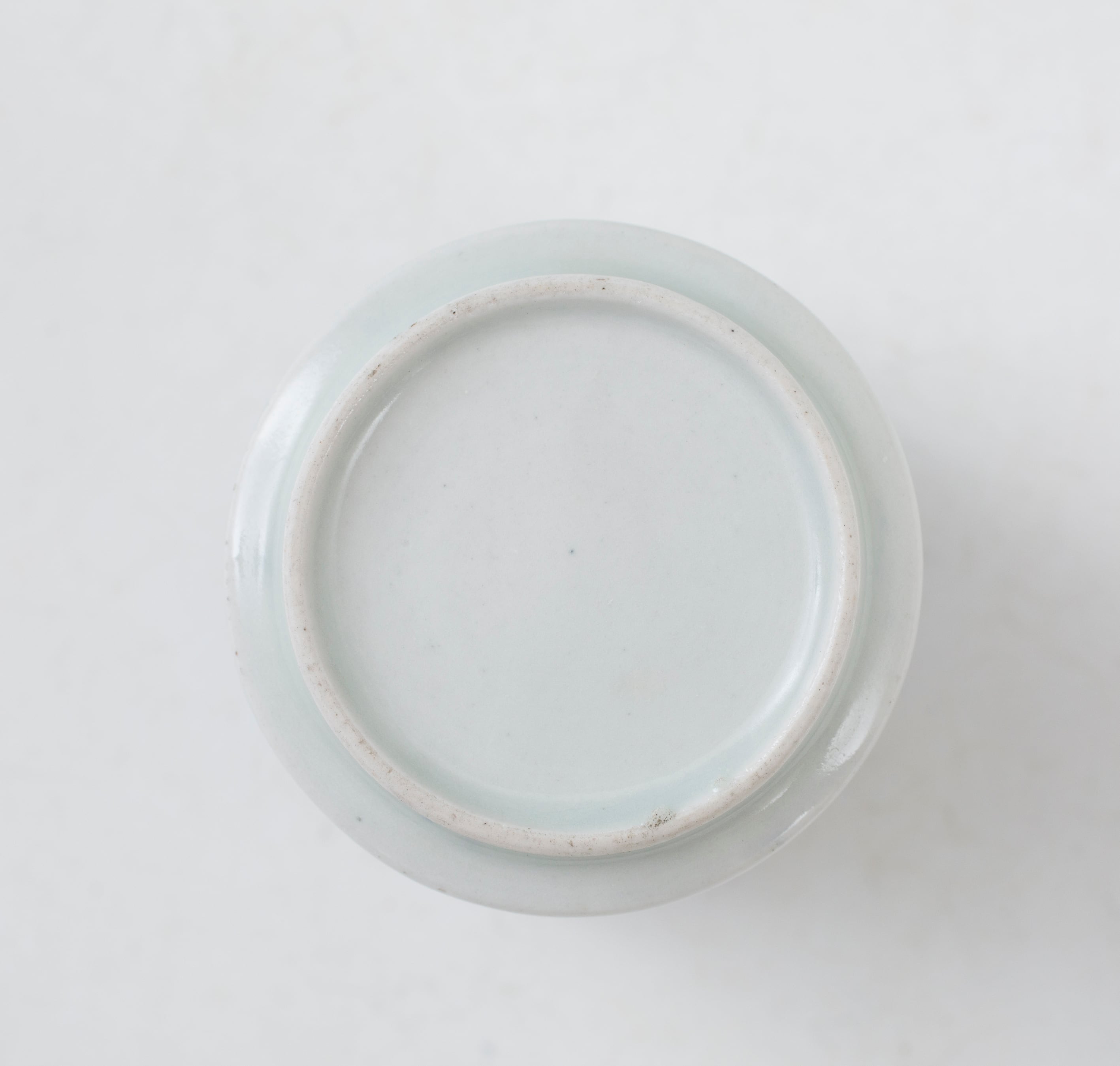 伊万里 のぞき猪口 染付 覗 盃 おちょこ 酒器 窓絵 山水 福寿字 格狭間