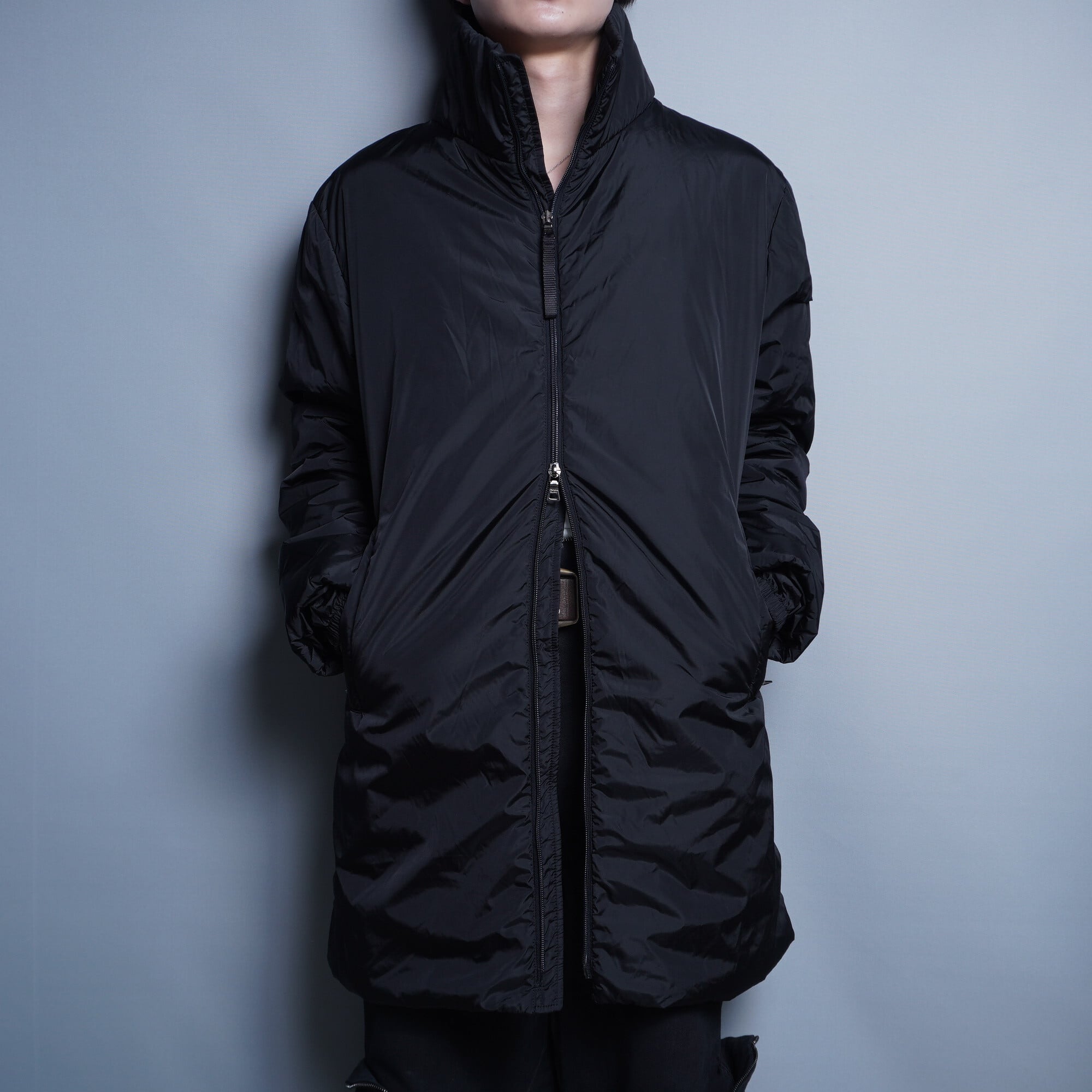 PRADA】プラダ Art.SGV294 中綿 NYLONジャケット 黒 black | ブランド