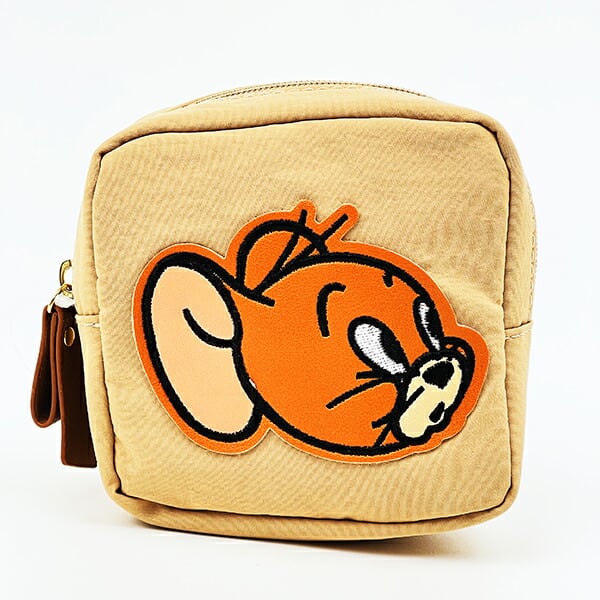 トムとジェリー ジェリー アップリケスクエアポーチ | キャラクター