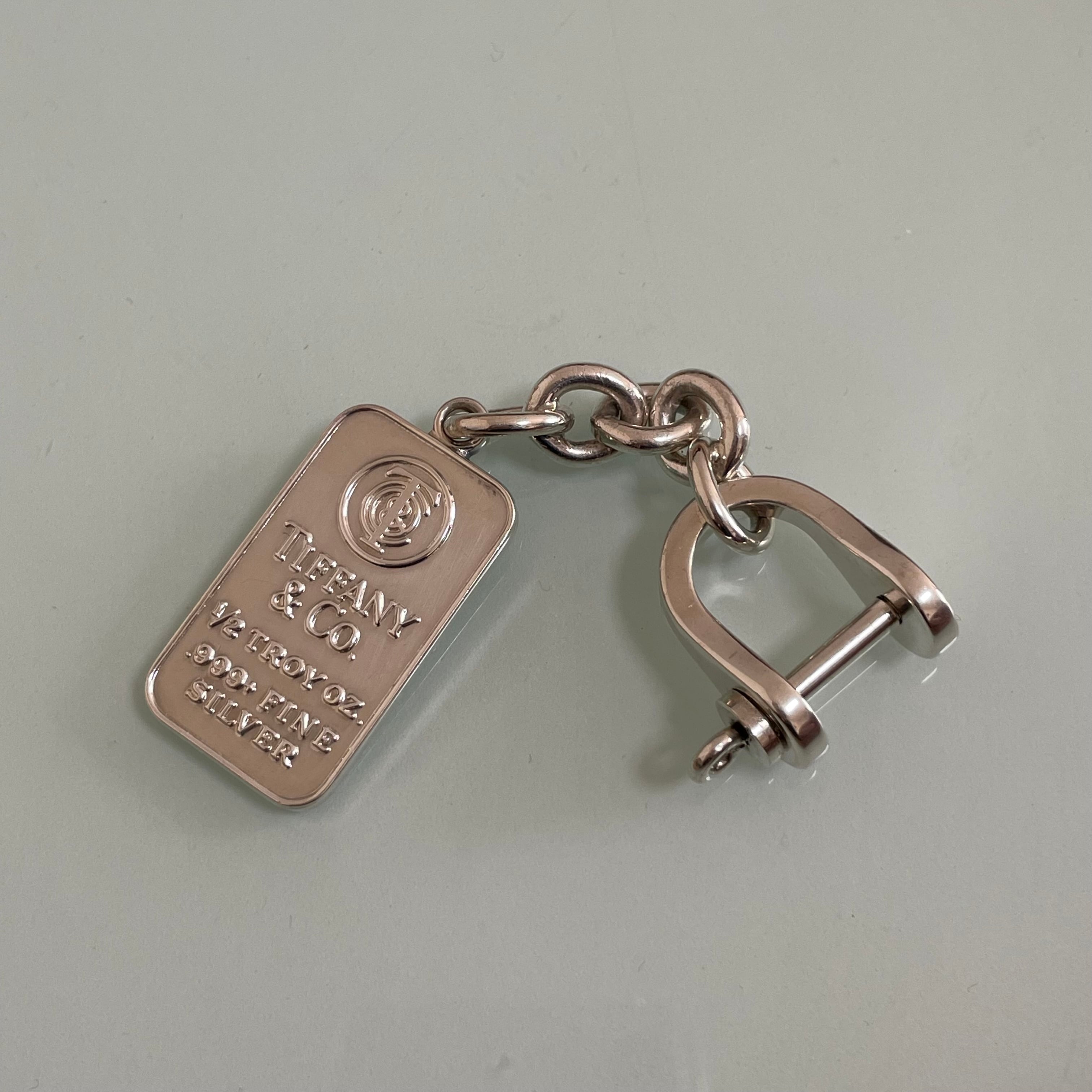 TIFFANY & Co. ティファニー インゴット キーホルダー SV925 | Relogue