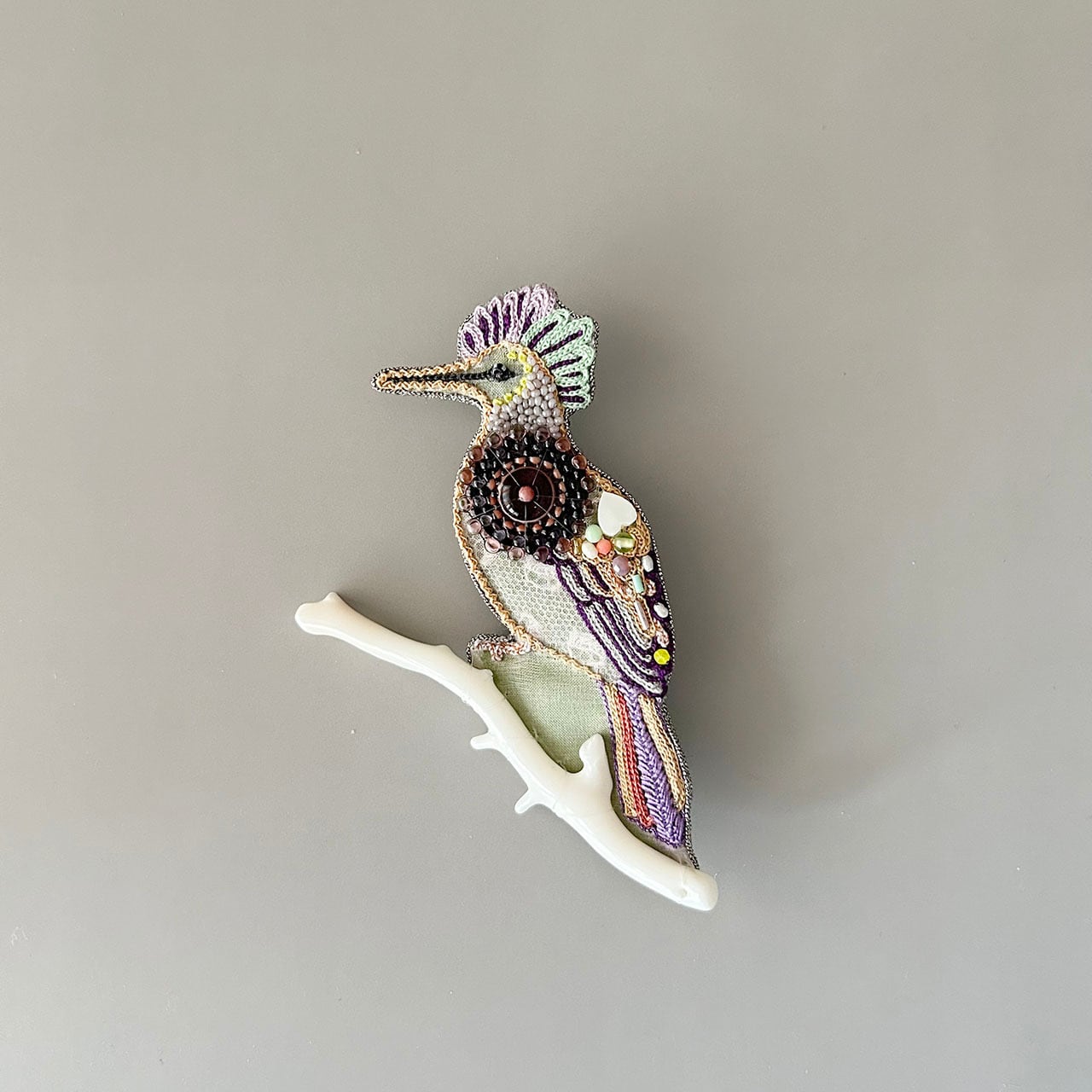 京都の感じ鳥ブローチ | Rika Ogasawara｜ 福岡 フランス オート