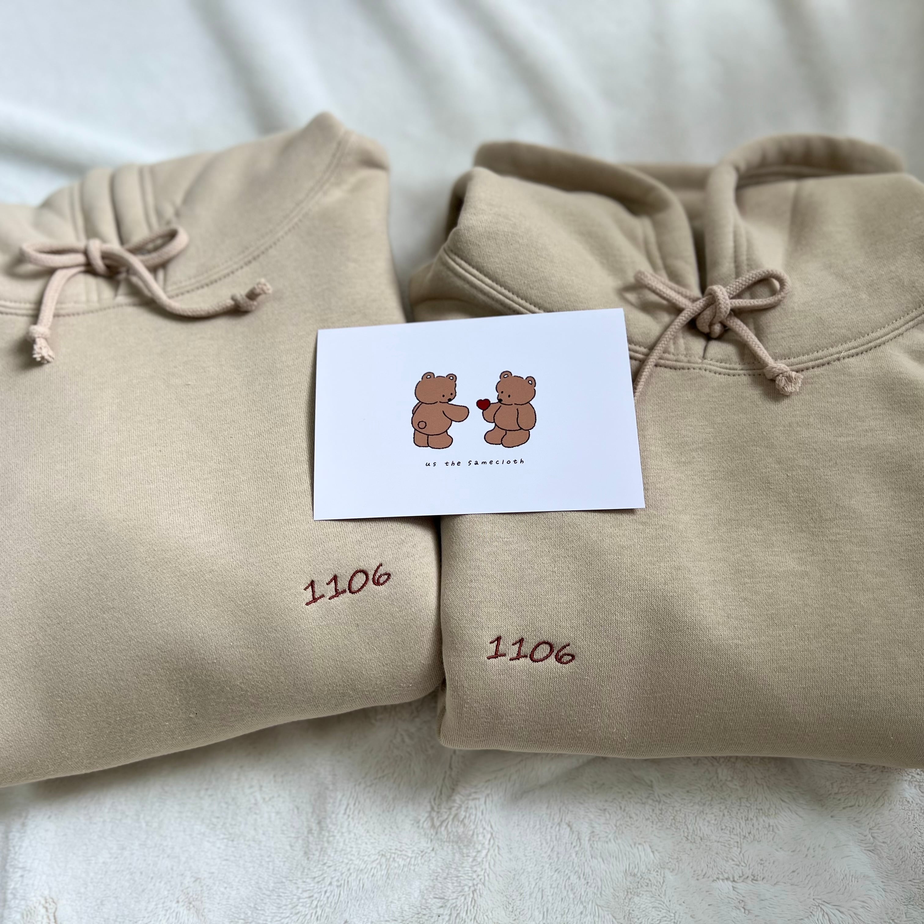 THE ALFEE ポテくまくんパーカー サンドベージュ 【ショッパーおまけ