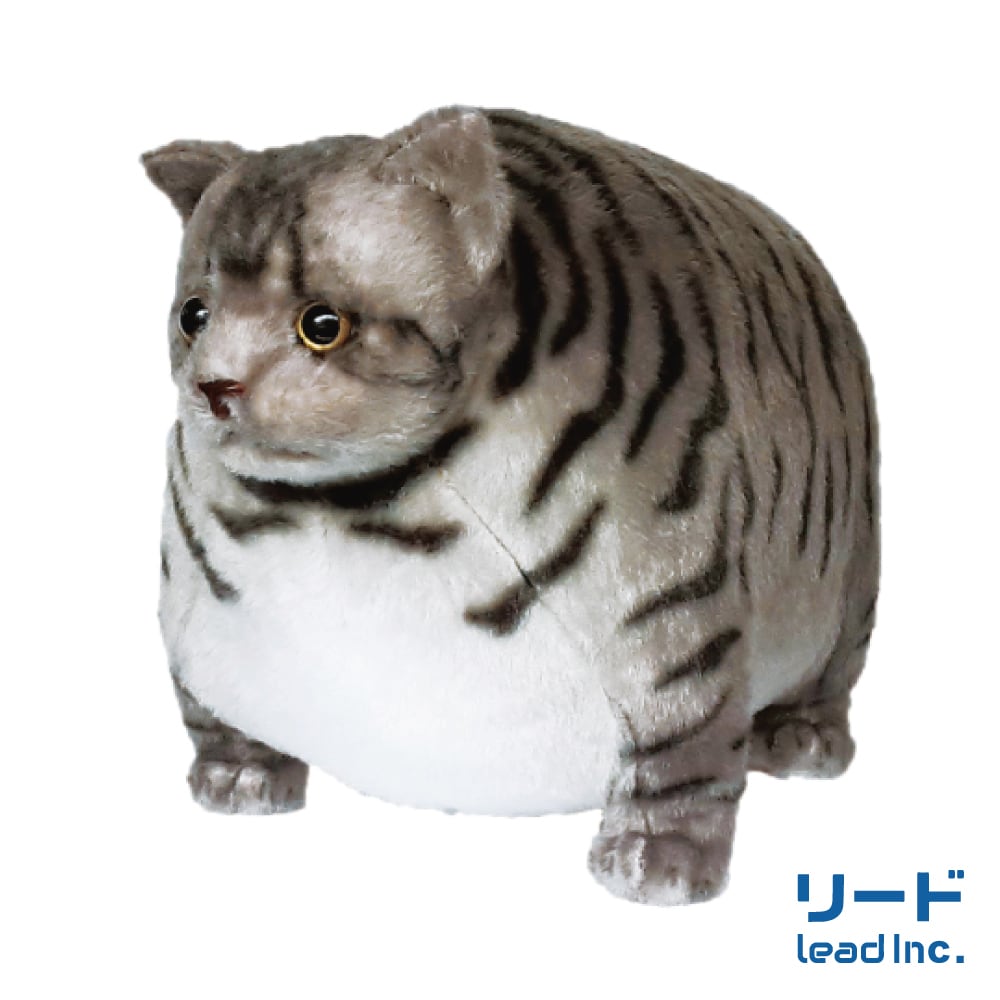 ふとっちぃZooにゃんこ サバトラ | リードのおみせ Catail