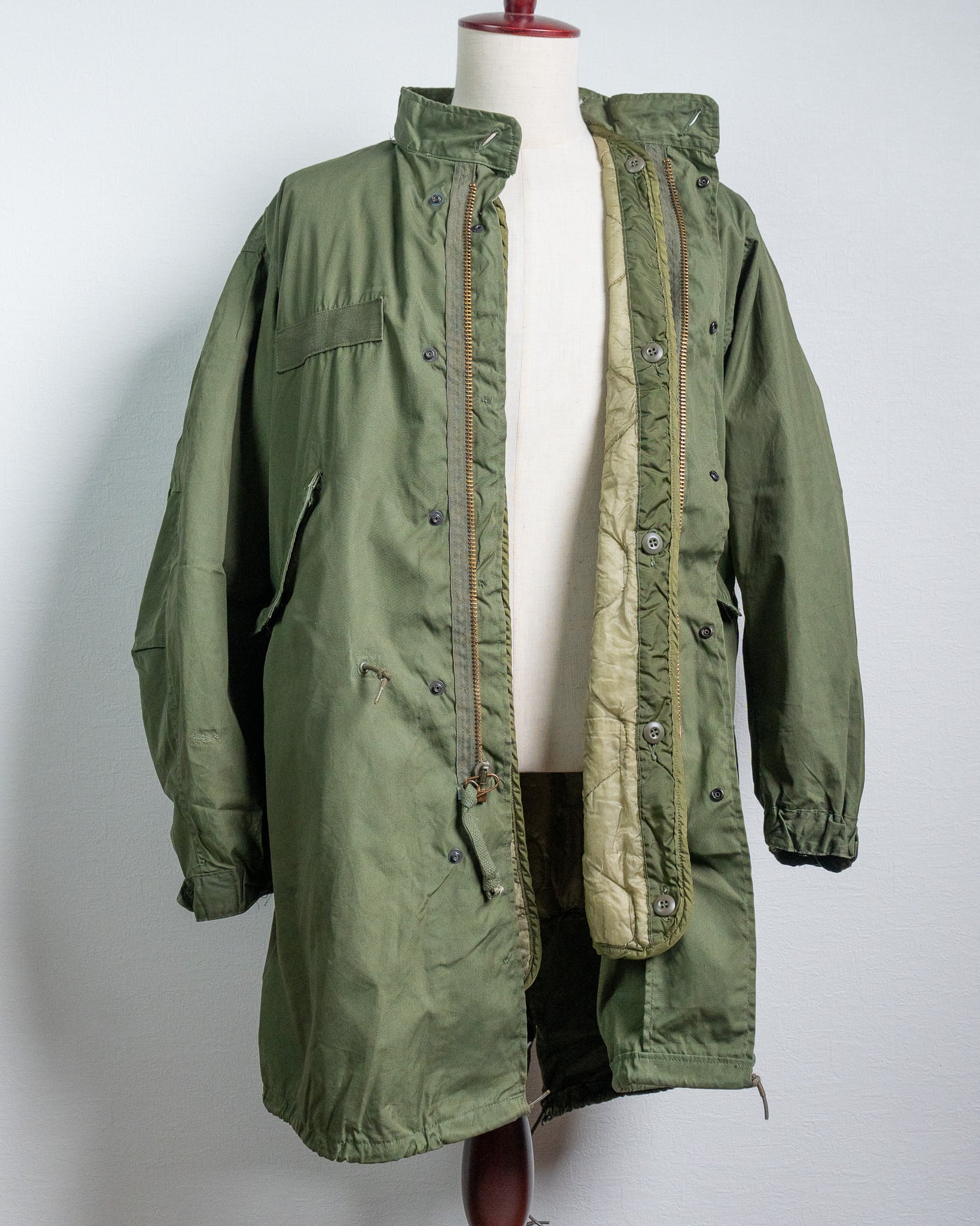 X-SMALL】U.S.Army M-65 Field Parka Full Set アメリカ軍実物 M65