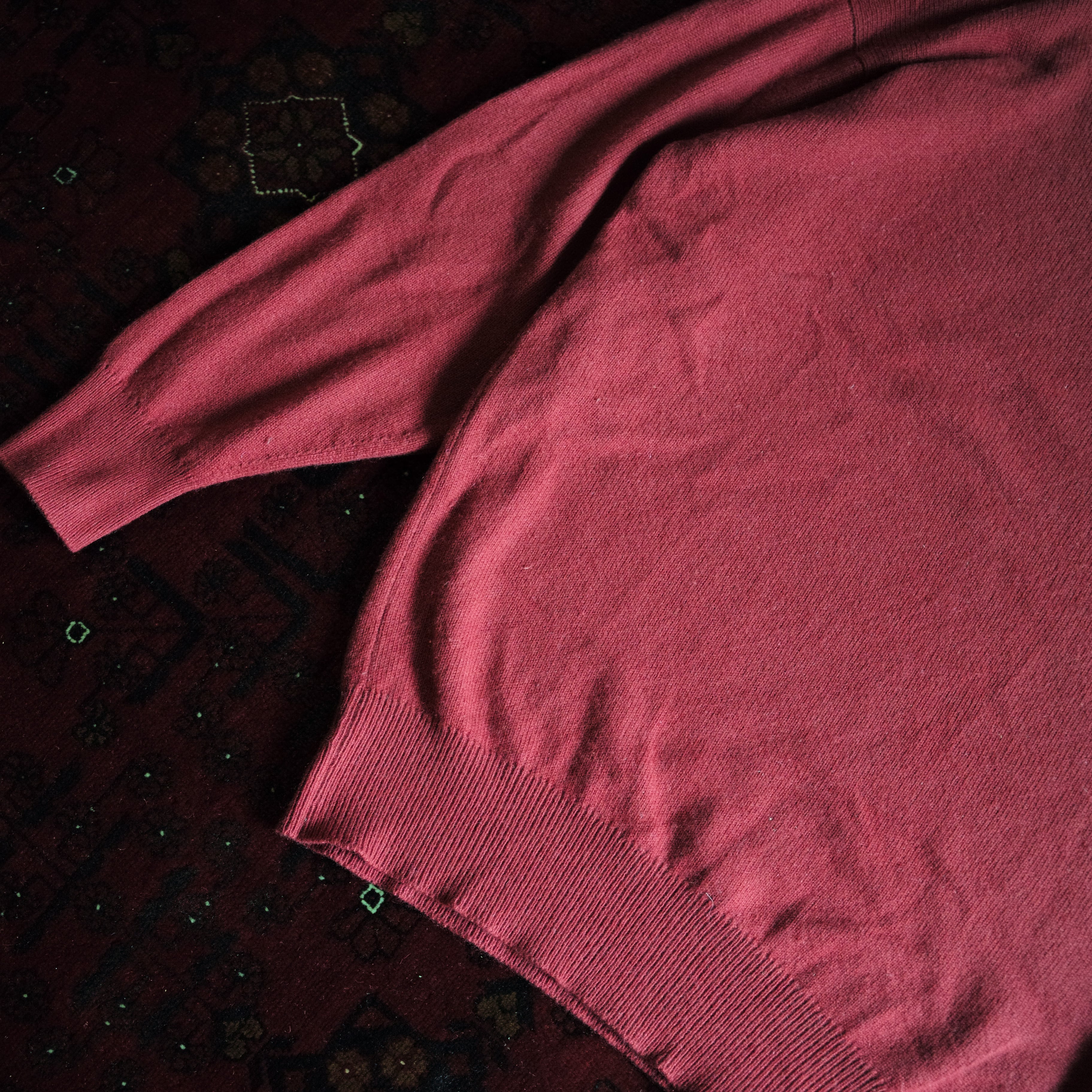 BALLANTYNE カシミヤセーター ニット クルーネック スコットランド製