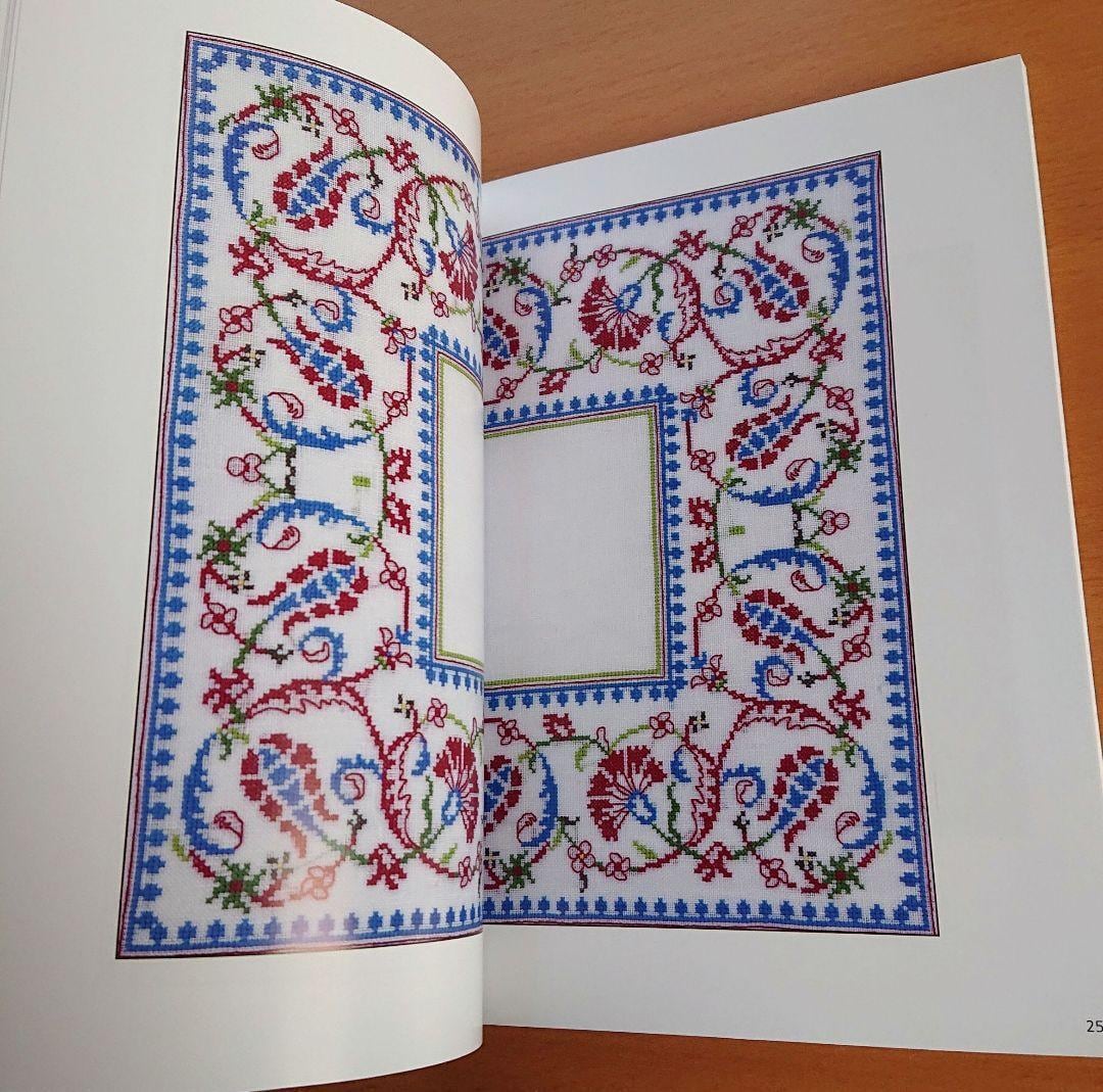 トルコのクロスステッチ オットマン モチーフ 75パターン | Limon Books