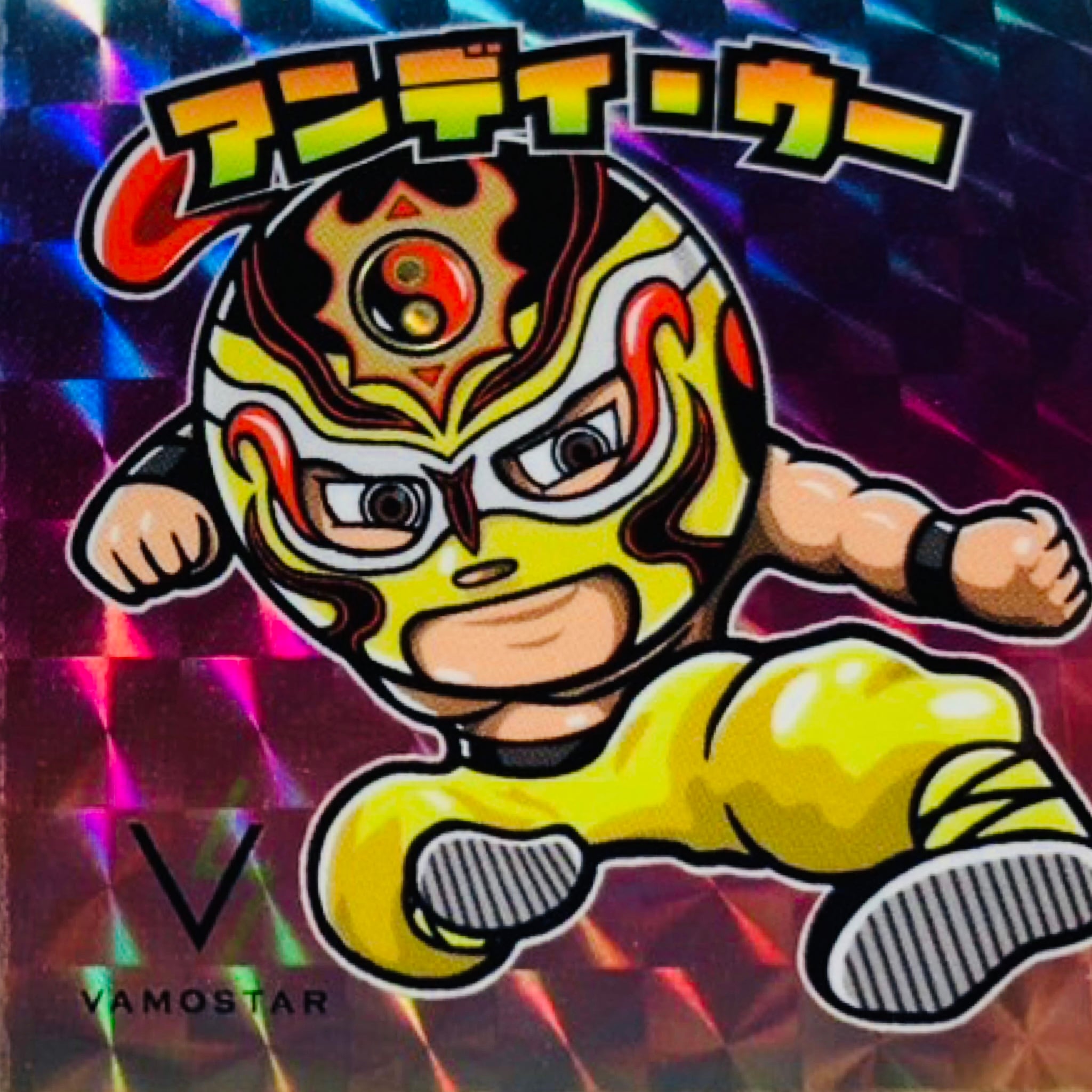 ビックリマン風シール 飛び蹴りver. | ANDY WU official online STORE