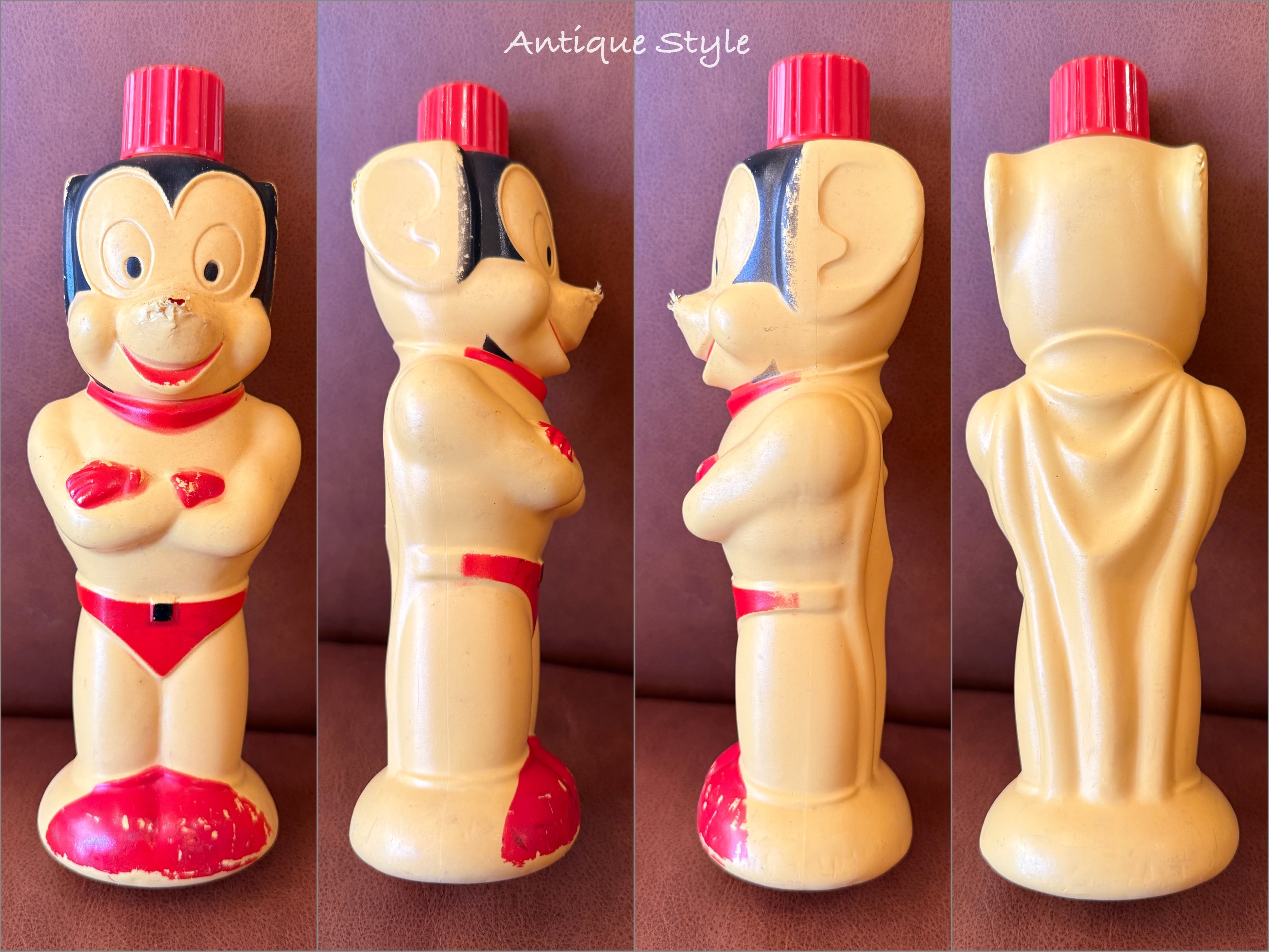 難あり】1960's マイティ マウス Mighty Mouse ソーキー ボトル