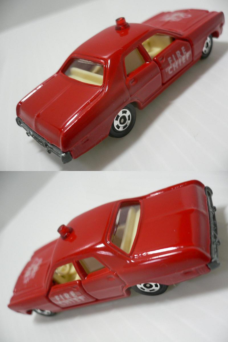 ☆トミカ F10-1-4 ダッジ・コロネット・カスタム ファイアチーフカー