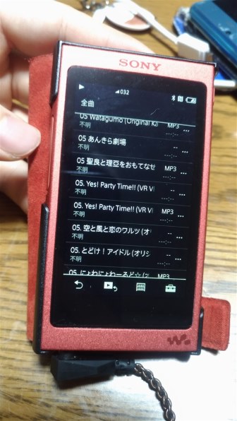 SONY NW-A47 (R) [64GB トワイライトレッド]投稿画像・動画 - 価格.com