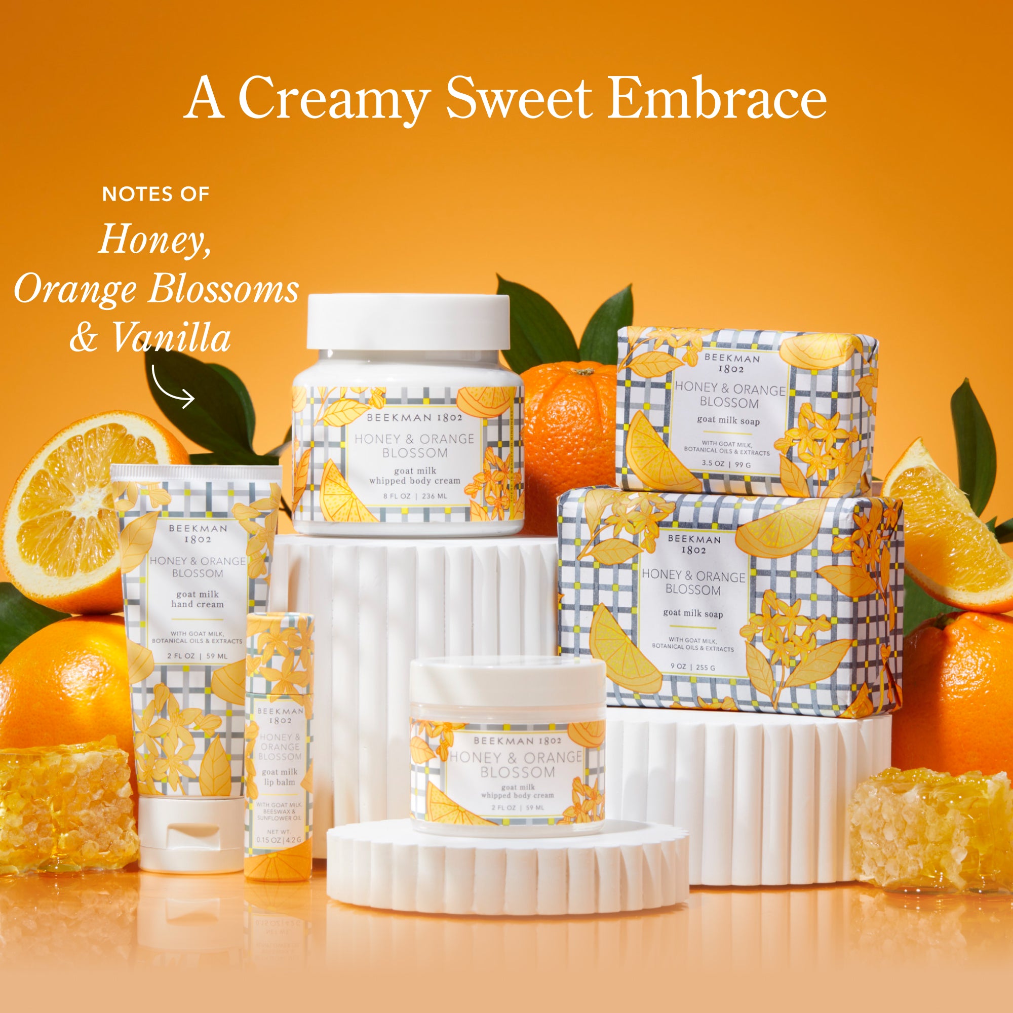 Honey & Orange Blossom Bodycare Minis Discovery Kit