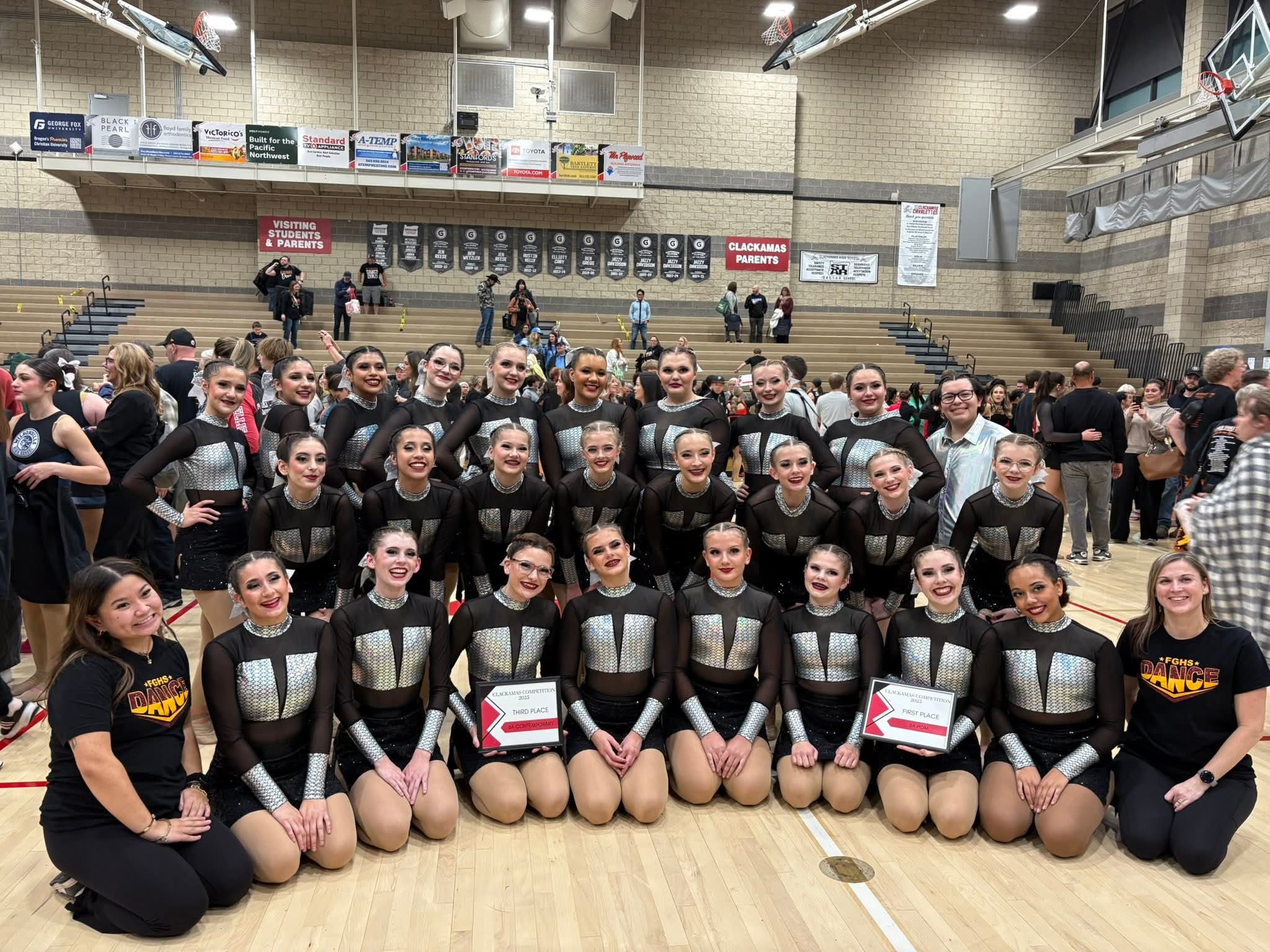Forest Grove cheer and dance teams claim first place trophies