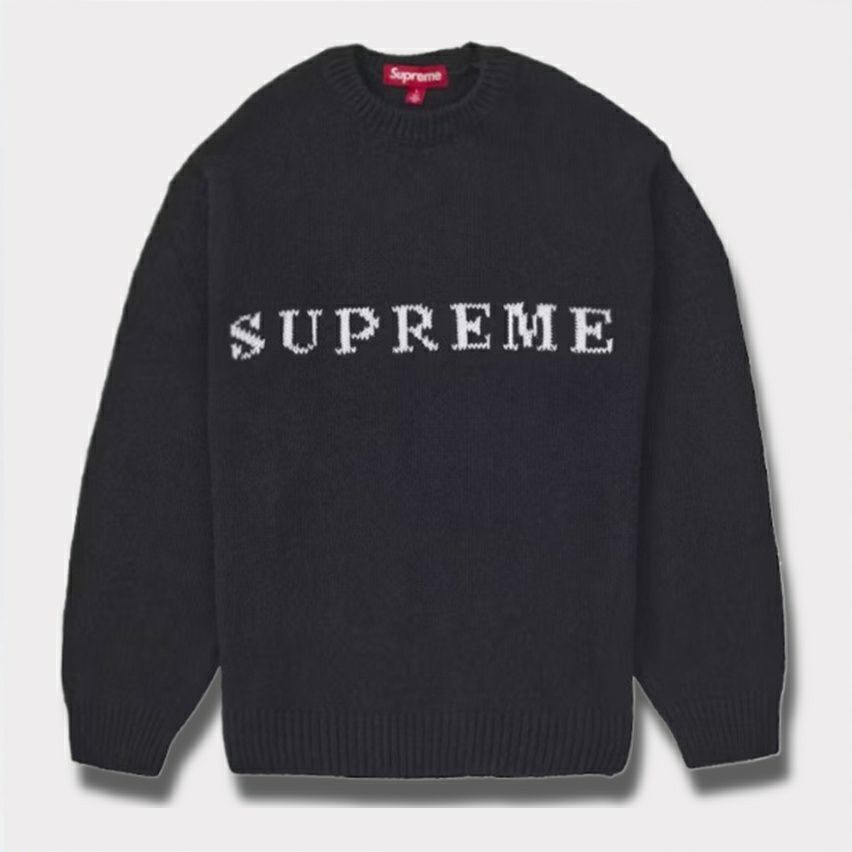 Supreme シュプリーム 2025SS Contrast Logo Sweater コントラストロゴ