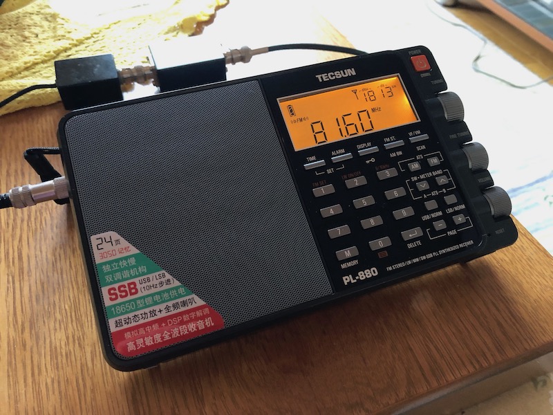 たまにはラジオでも聴こうよ。 〜TECSUN PL-880はポータブルラジオの