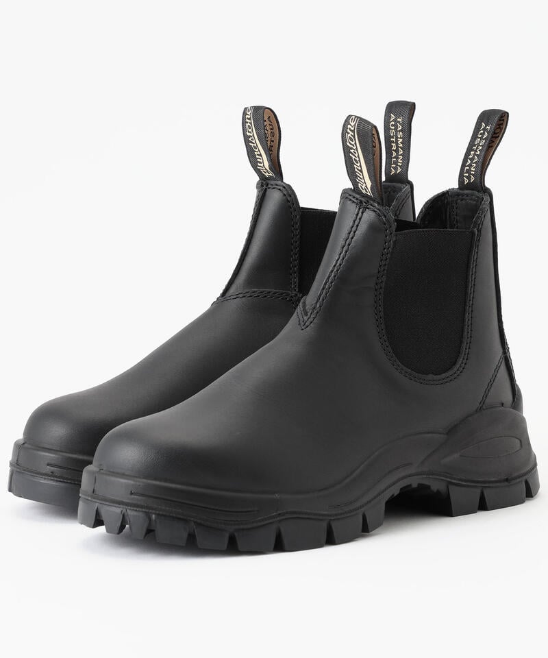 ブランドストーン】ドレス/ブラック ナチュラルレザー/ブーツ メンズ