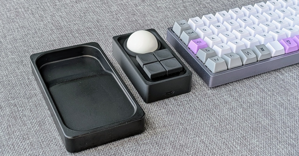 SUZURI｜トラックボール付きマクロパッド（自作キーボードキット