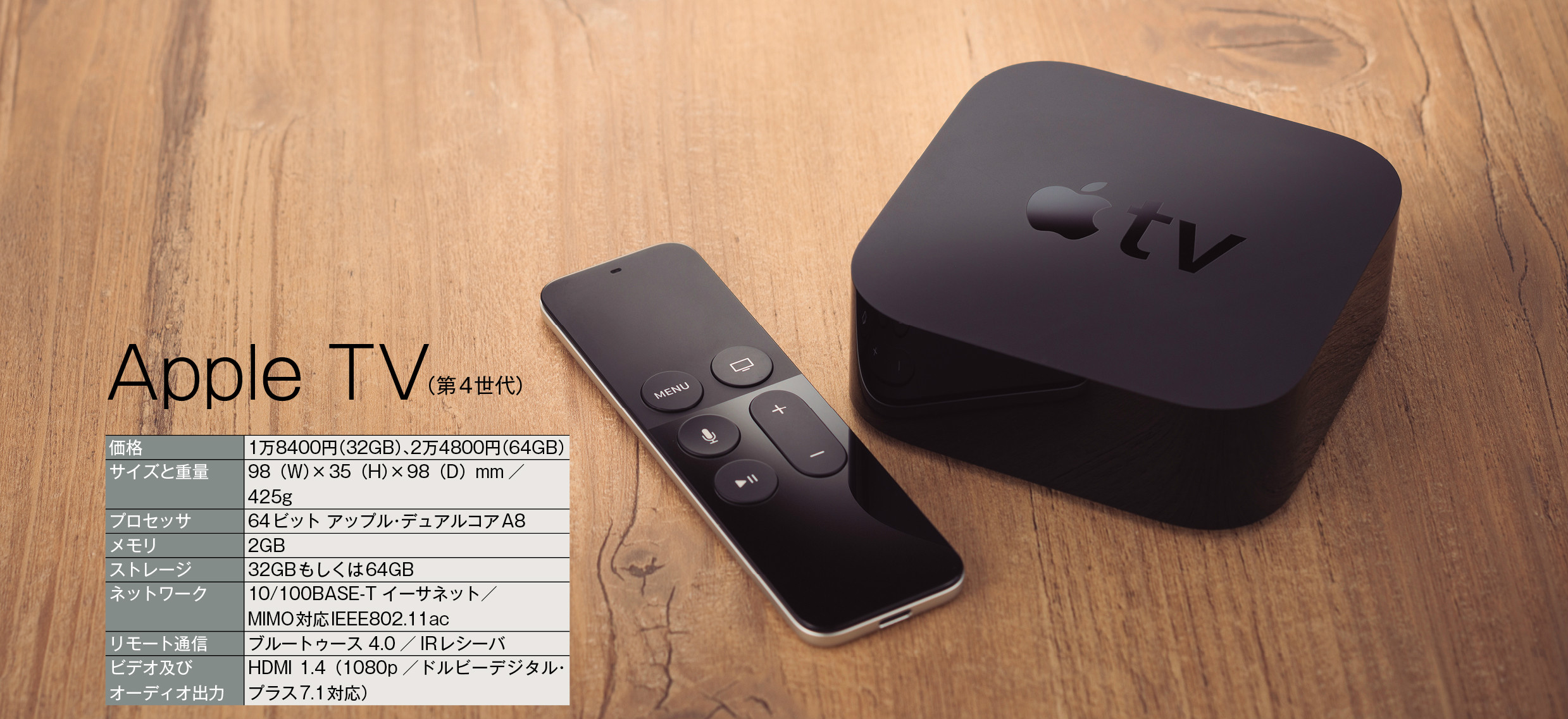 セットトップボックス界の黒船 第4世代Apple TVの実力を見る | Mac Fan