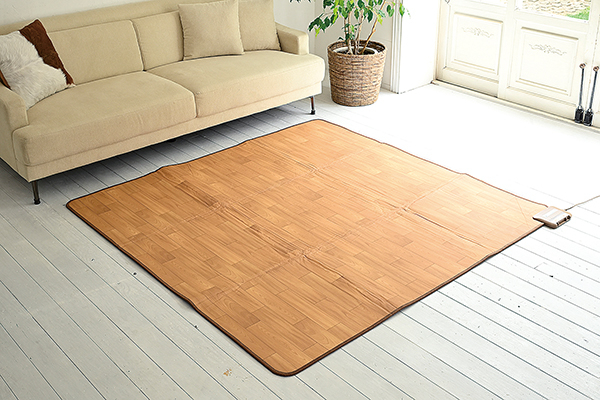 商品情報_フローリング調ホットカーペット（2畳） | 山善の商品情報