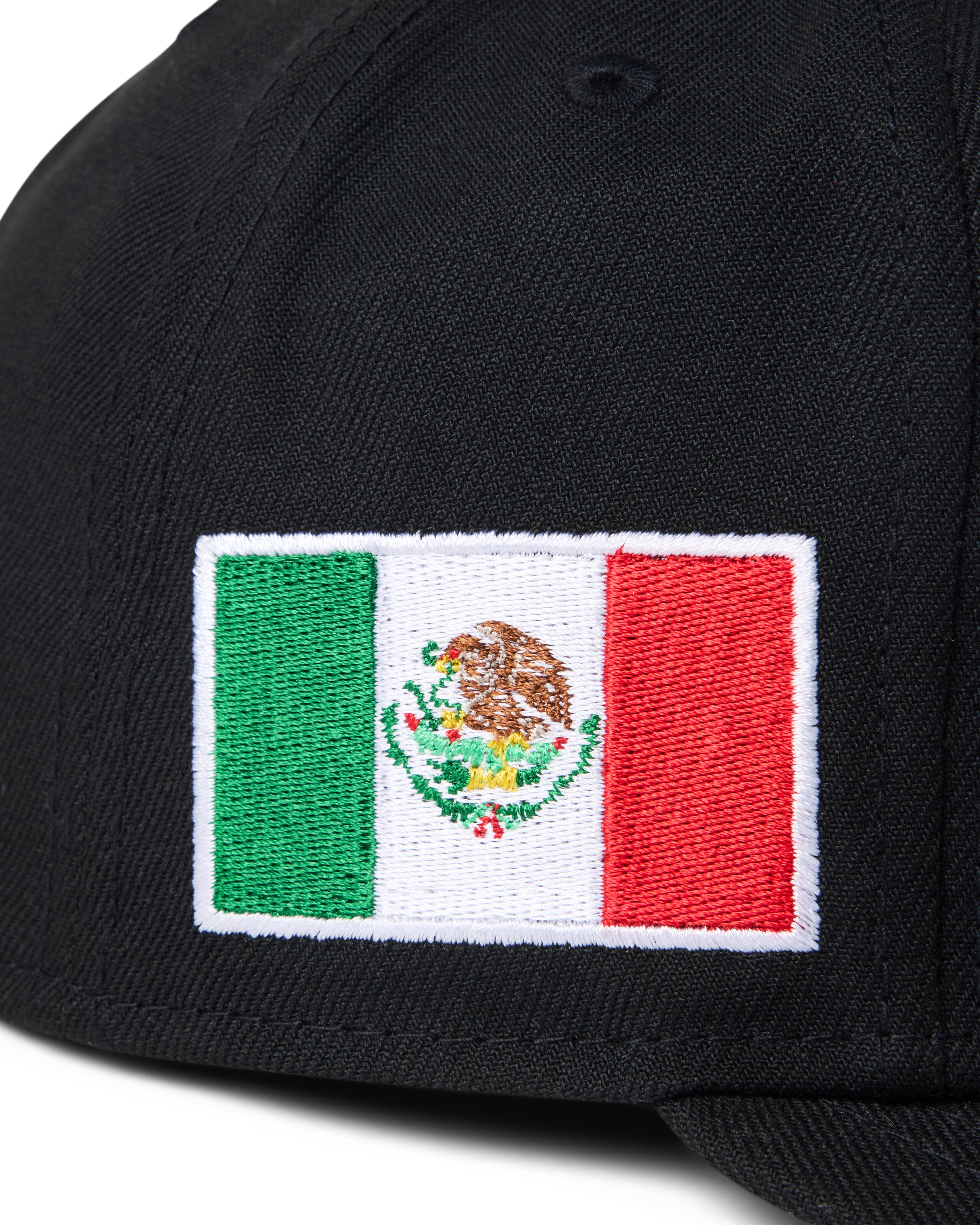 BORN X RAISED + WBC MEXICO ROCKER FITTED: BLACK – Born X Raised