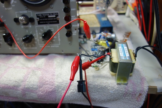 真空管試験器TV-7D/U その2 | 60歳から自作真空管アンプ