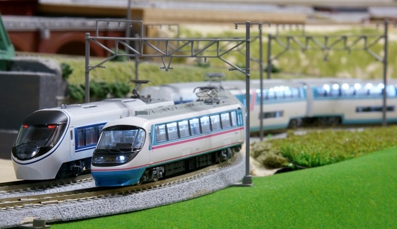 JR東海371系「あさぎり」がいた日 - ビスタ模型鉄道（エヌゲージ日記）