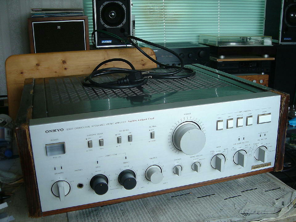 Integra A-820GTR 1日目 - アンプとインプとの日々