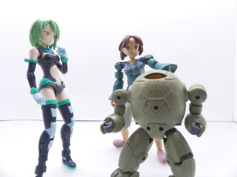 GBNW:MM】22：エグザビークル（装甲突撃メカVer.）＆30MS 作れ