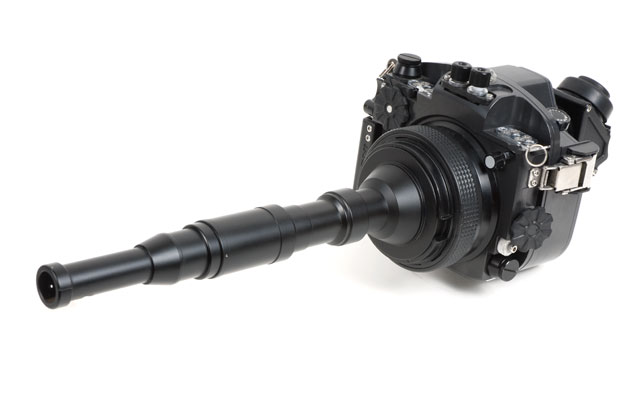 水中マイクロセミ魚眼リレーレンズ 絞りによる描写比較 | プロジェクト